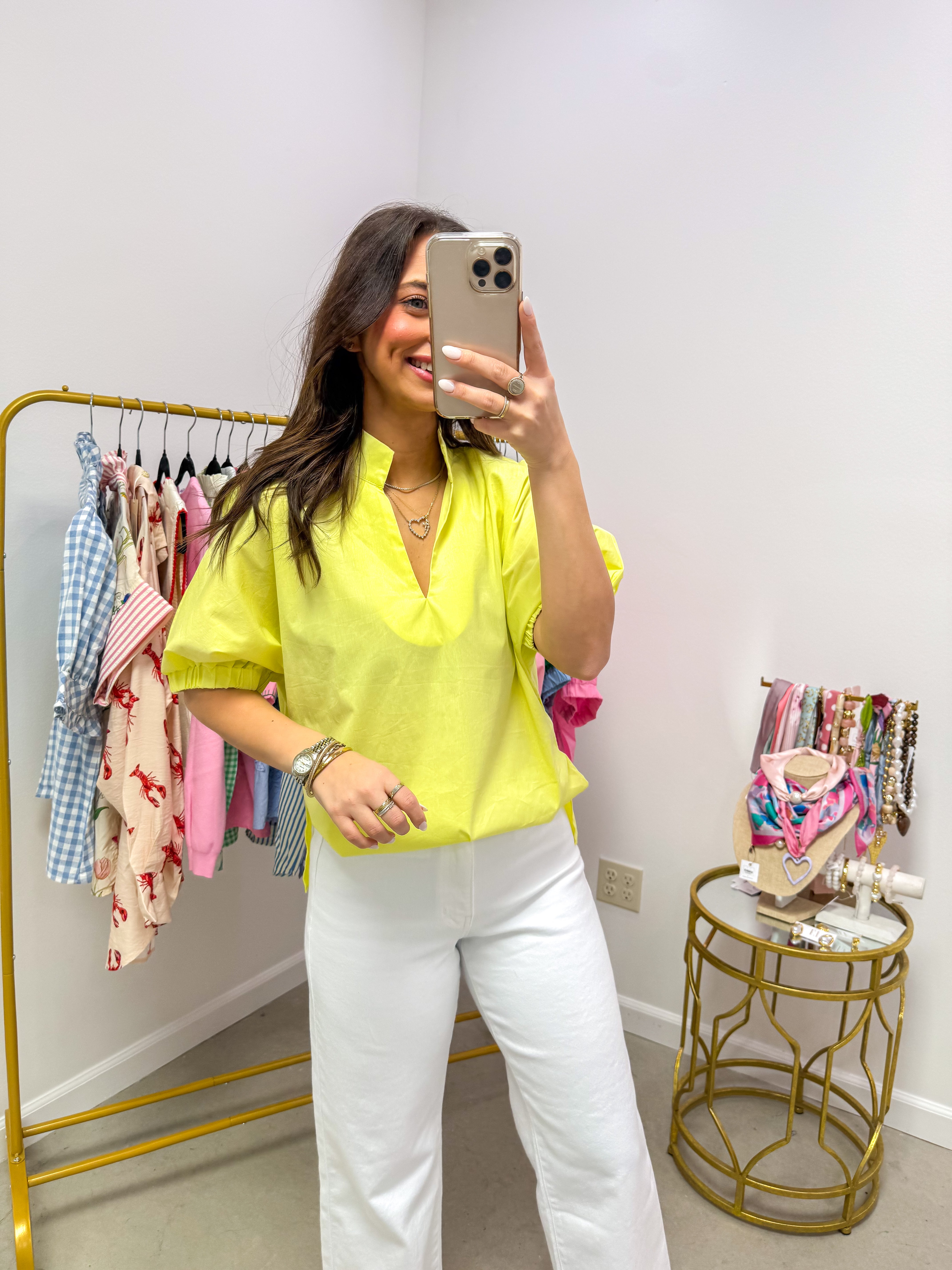 Everyday Yellow Top