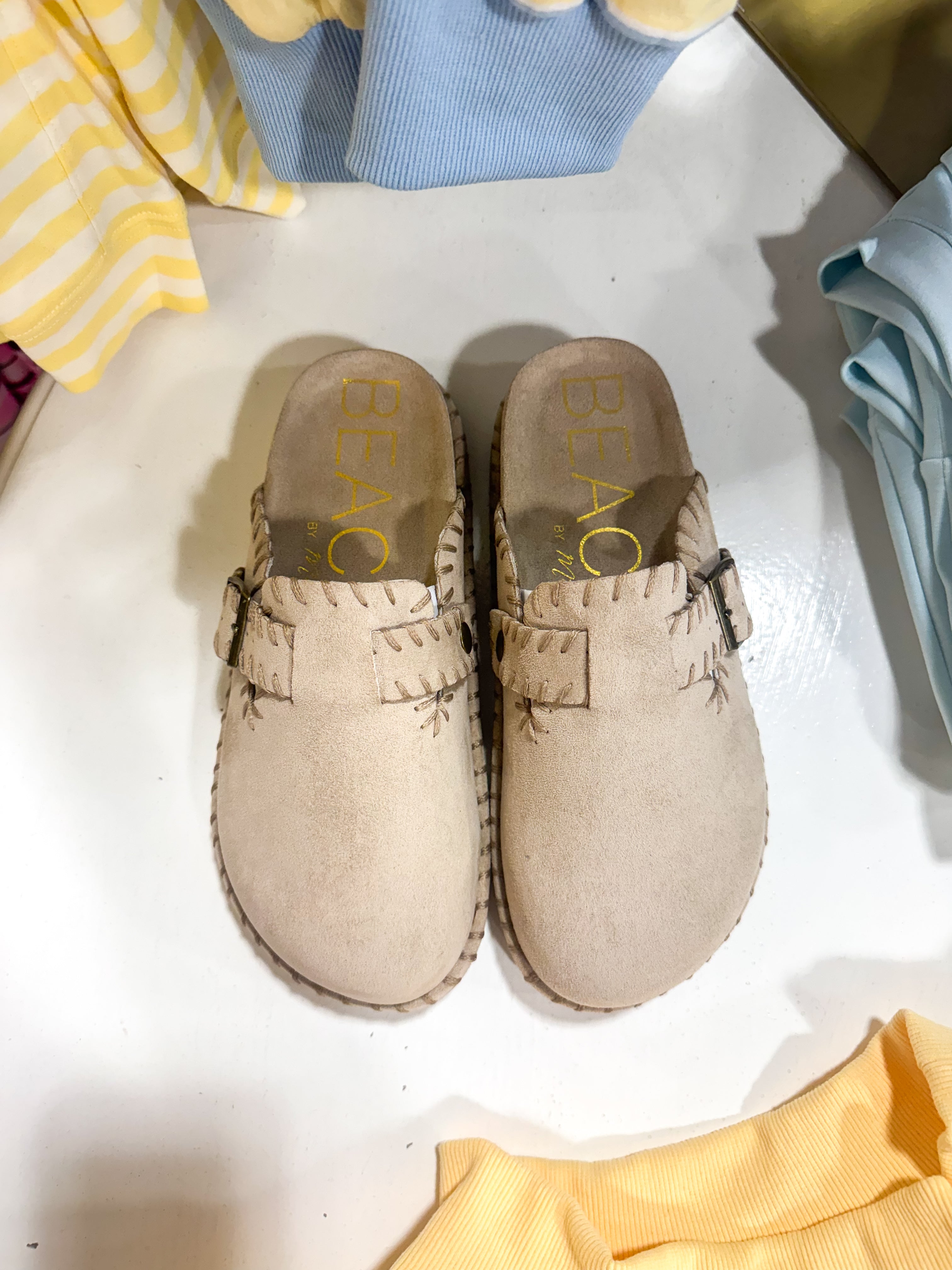 Percy Taupe Mule