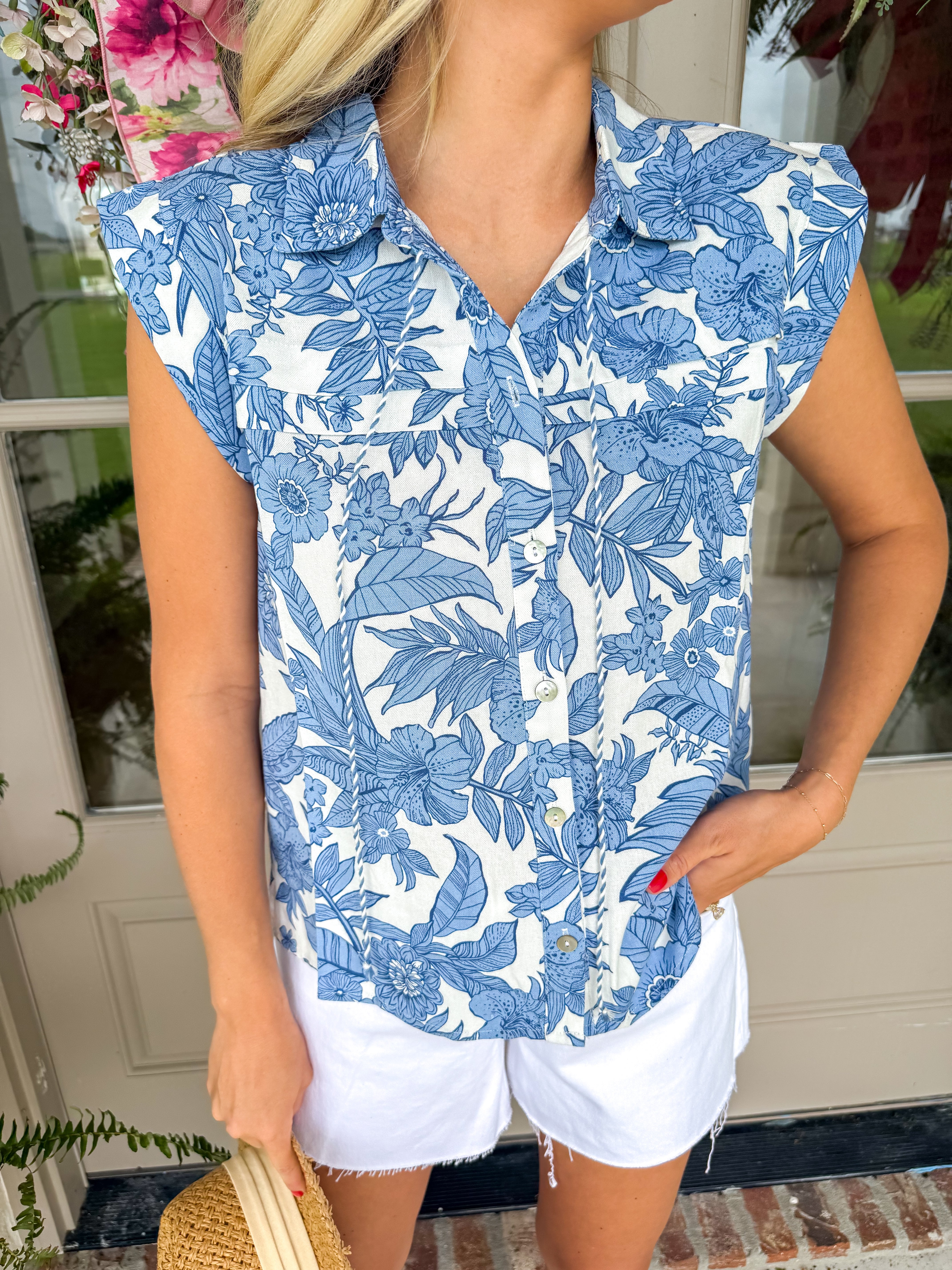 Garden District Blouse