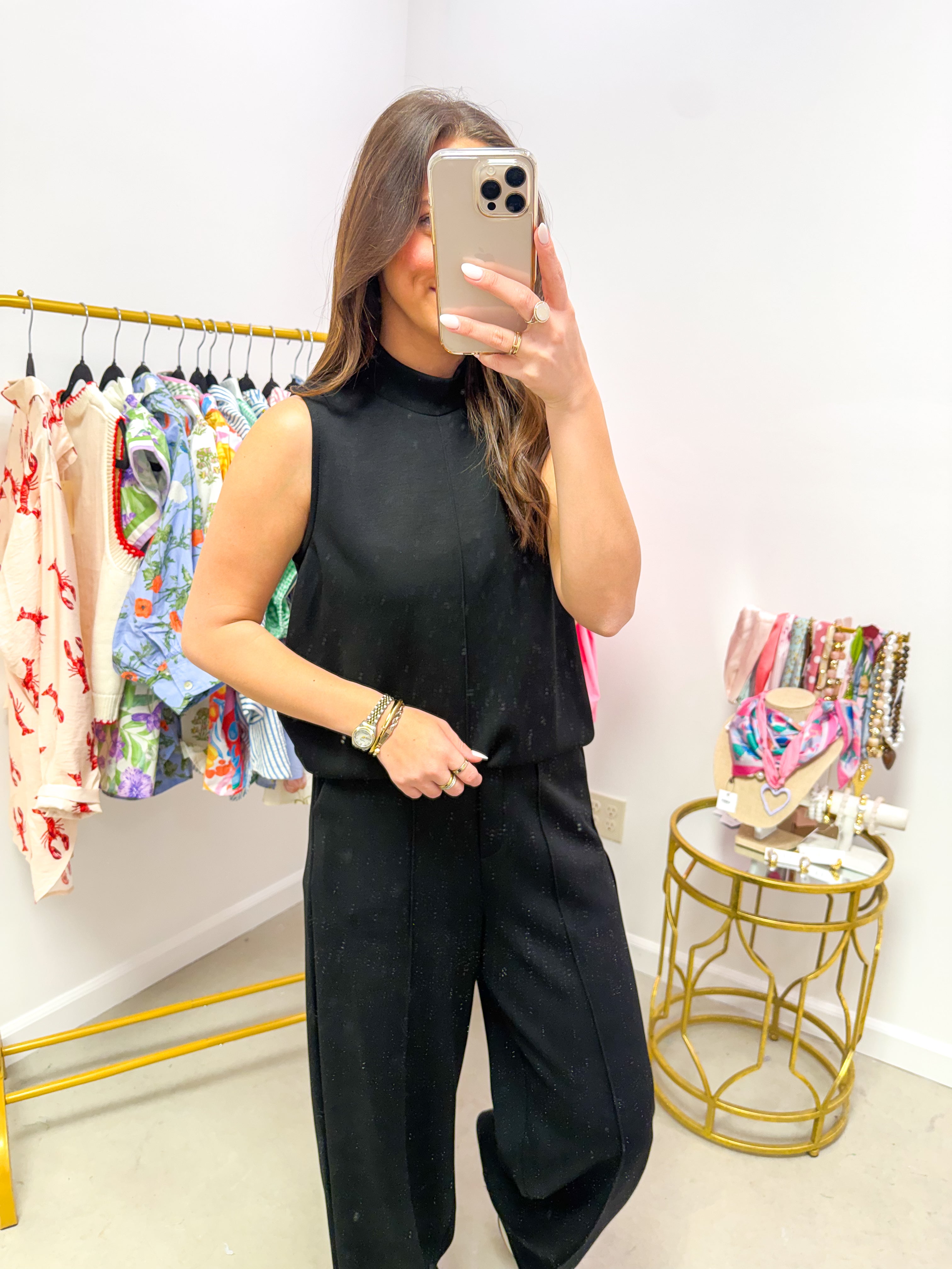 Black Soft Modal Lounge Set