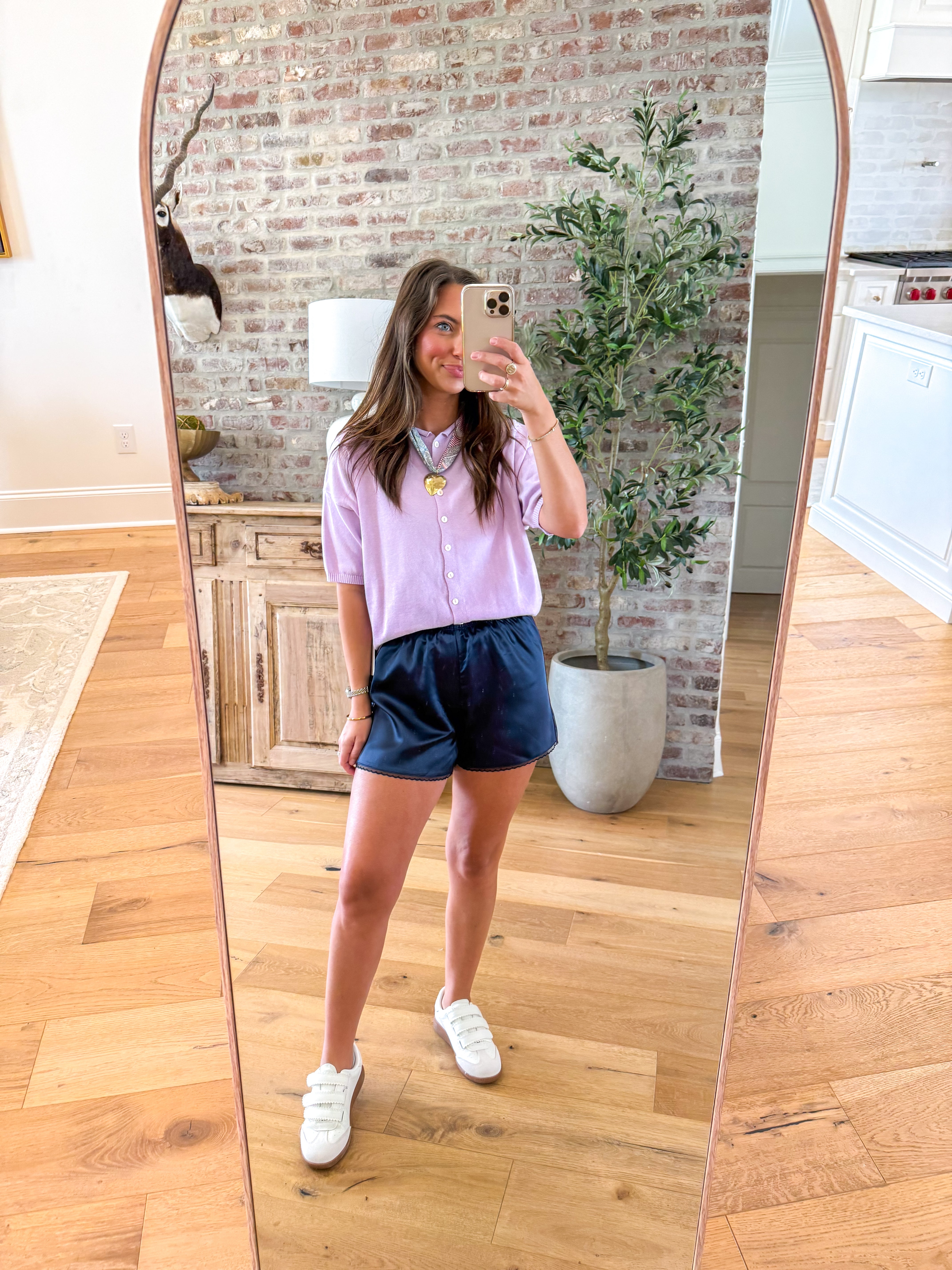 Lavender Short Sleeve Cardi