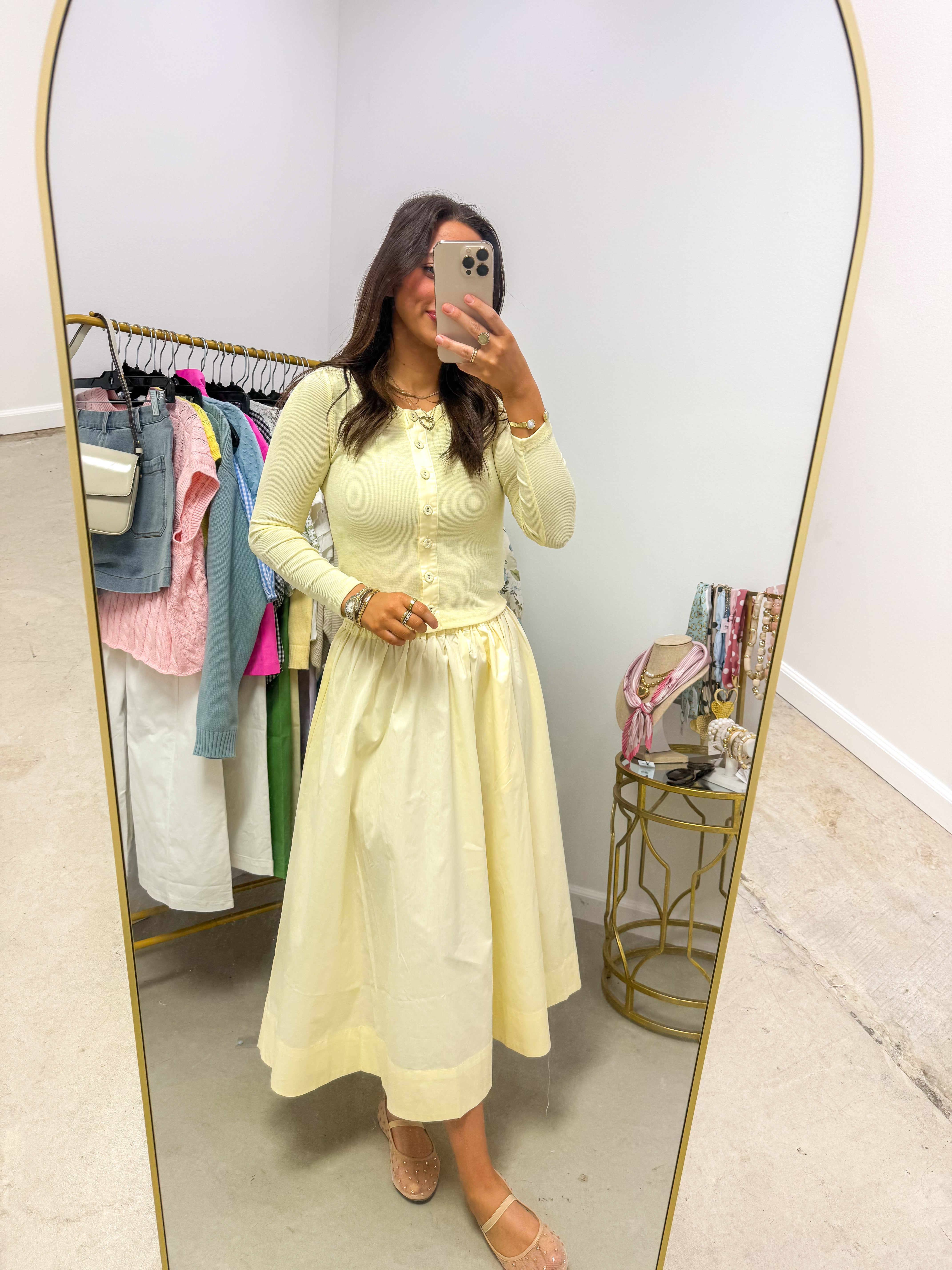 Sasha Crop Button Cardigan