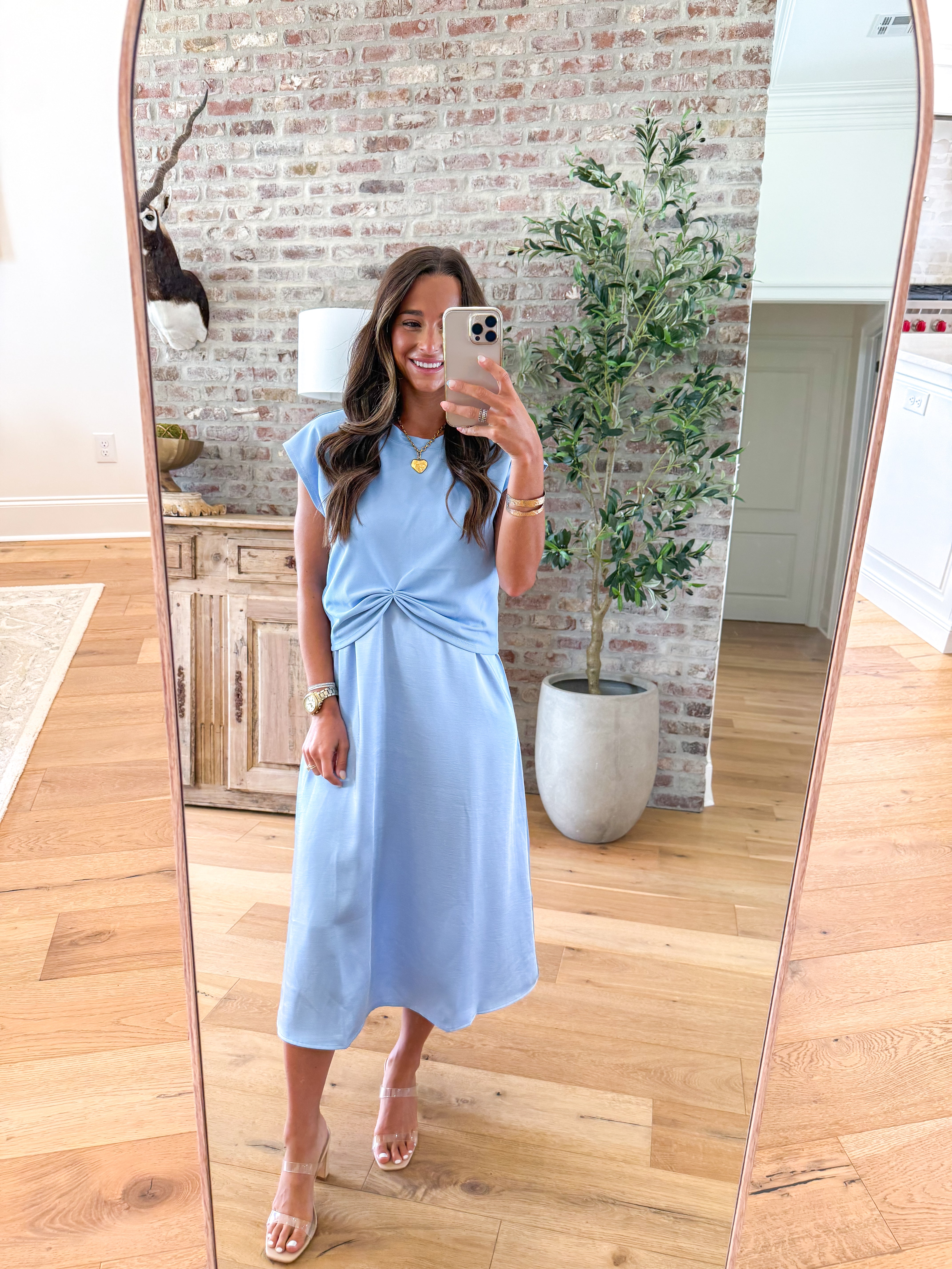 Twist & Turn Two-Piece Set Blue