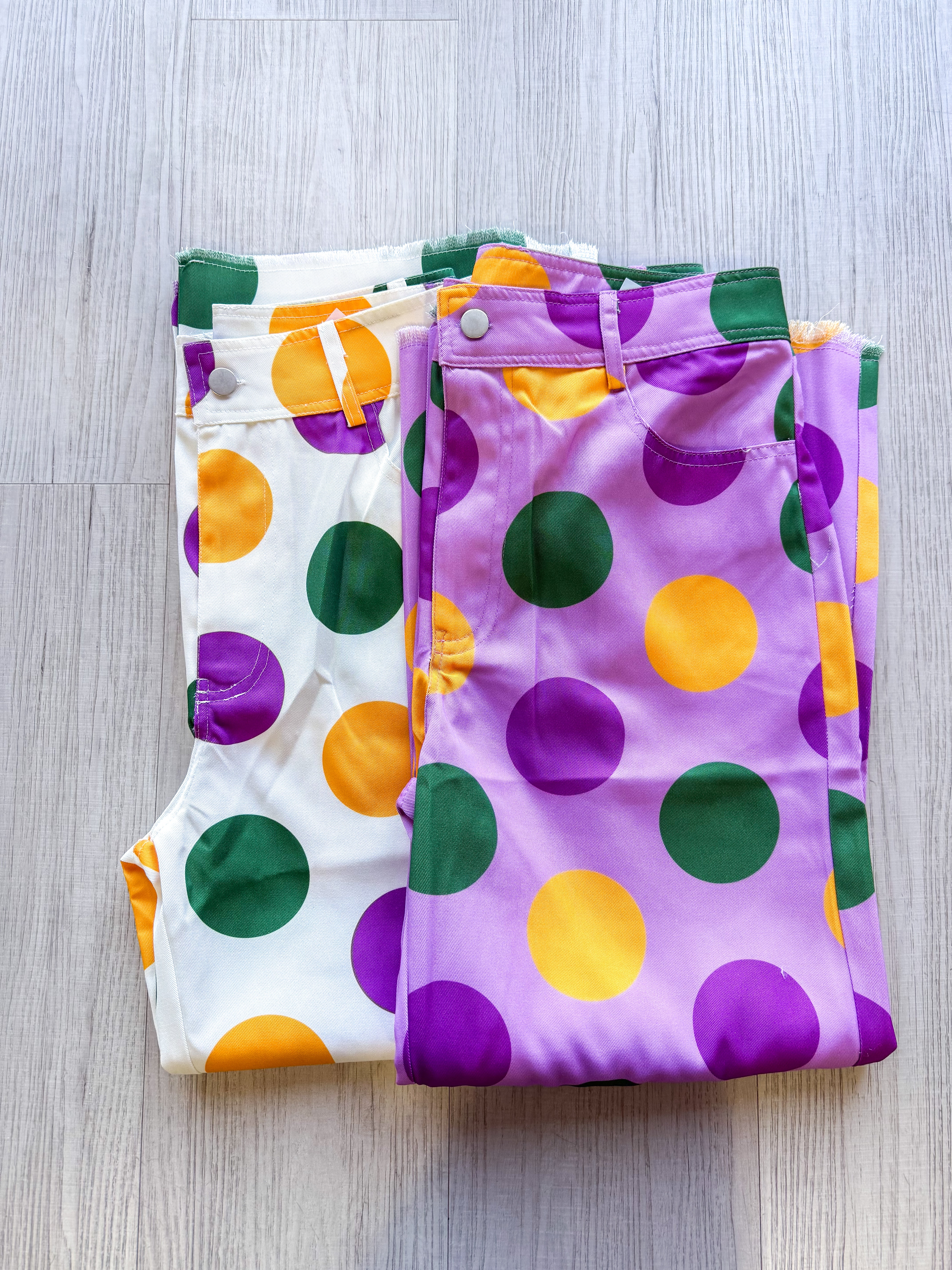 Ivory Polka Dot MG Pant