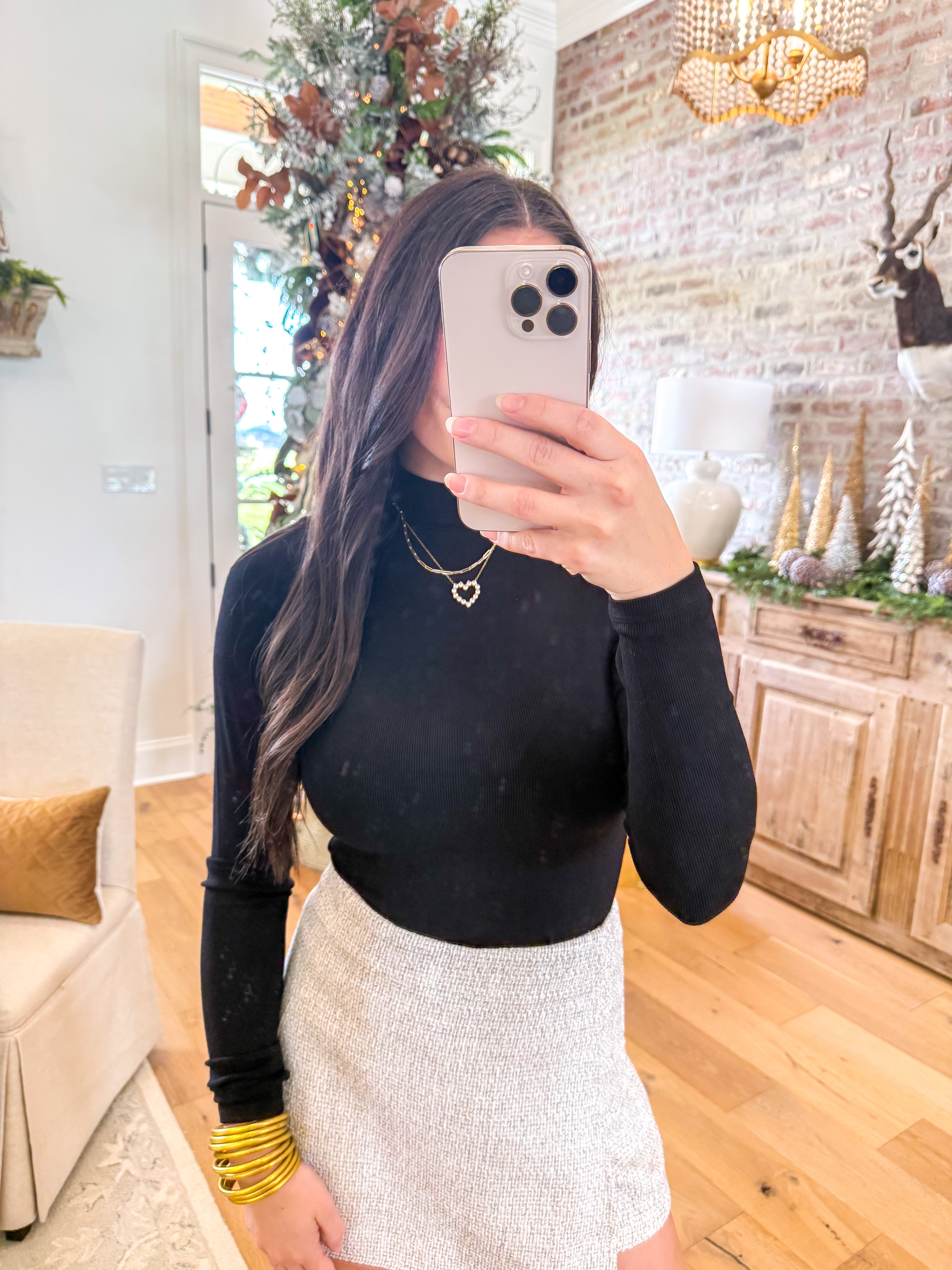 Ronan Knit Top Black