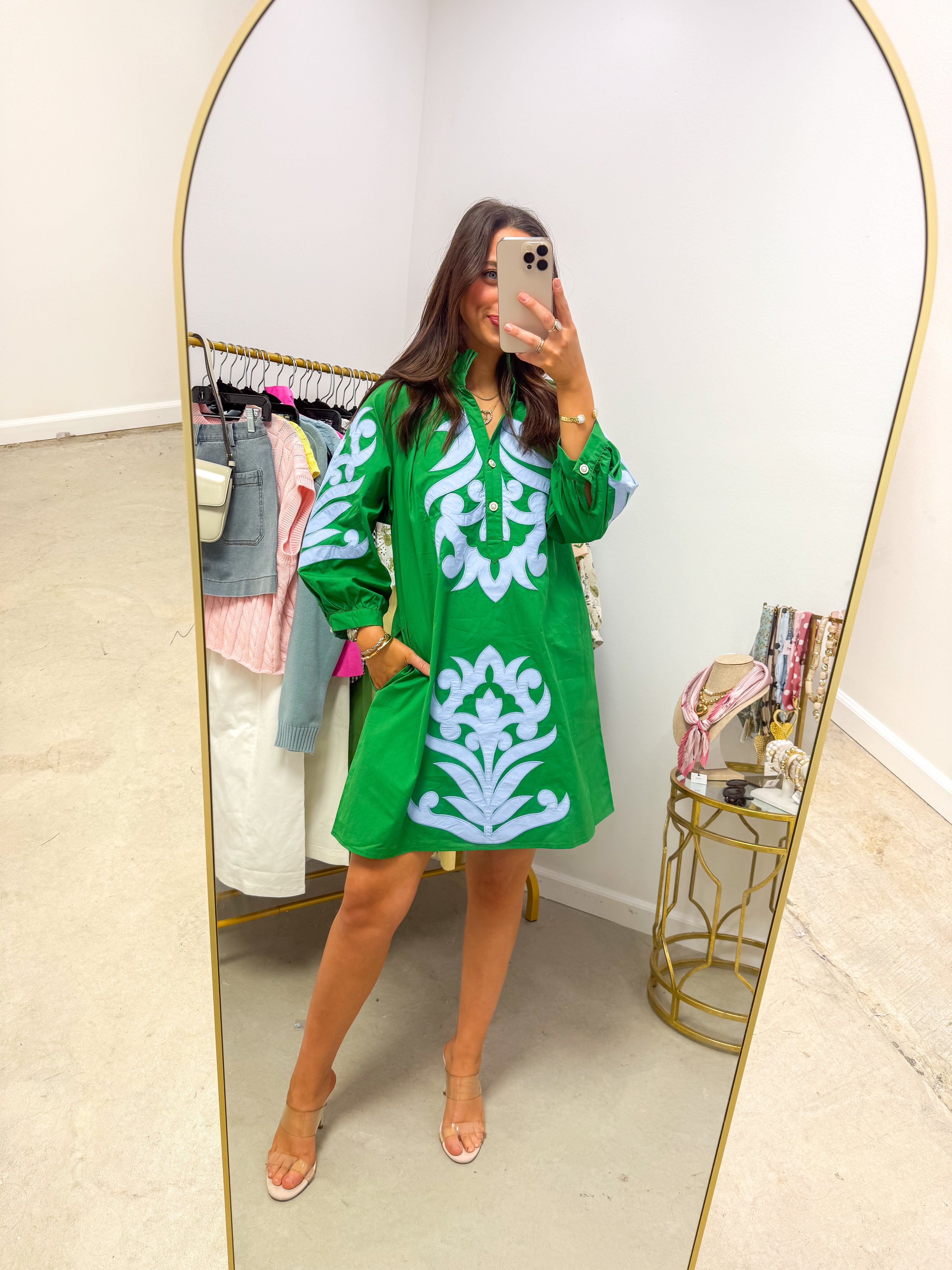 Sunday Best Kelly Green Dress