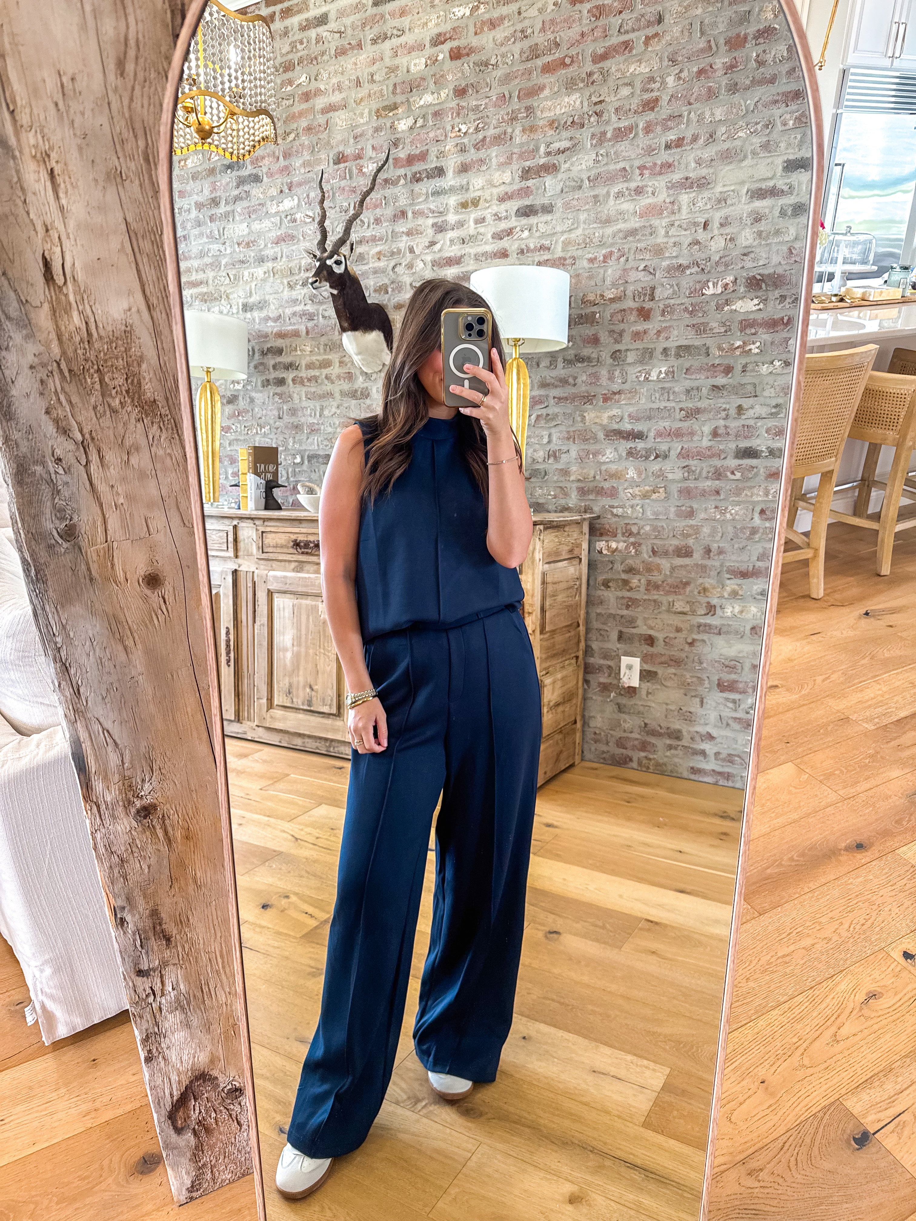 Navy Soft Modal Lounge Set