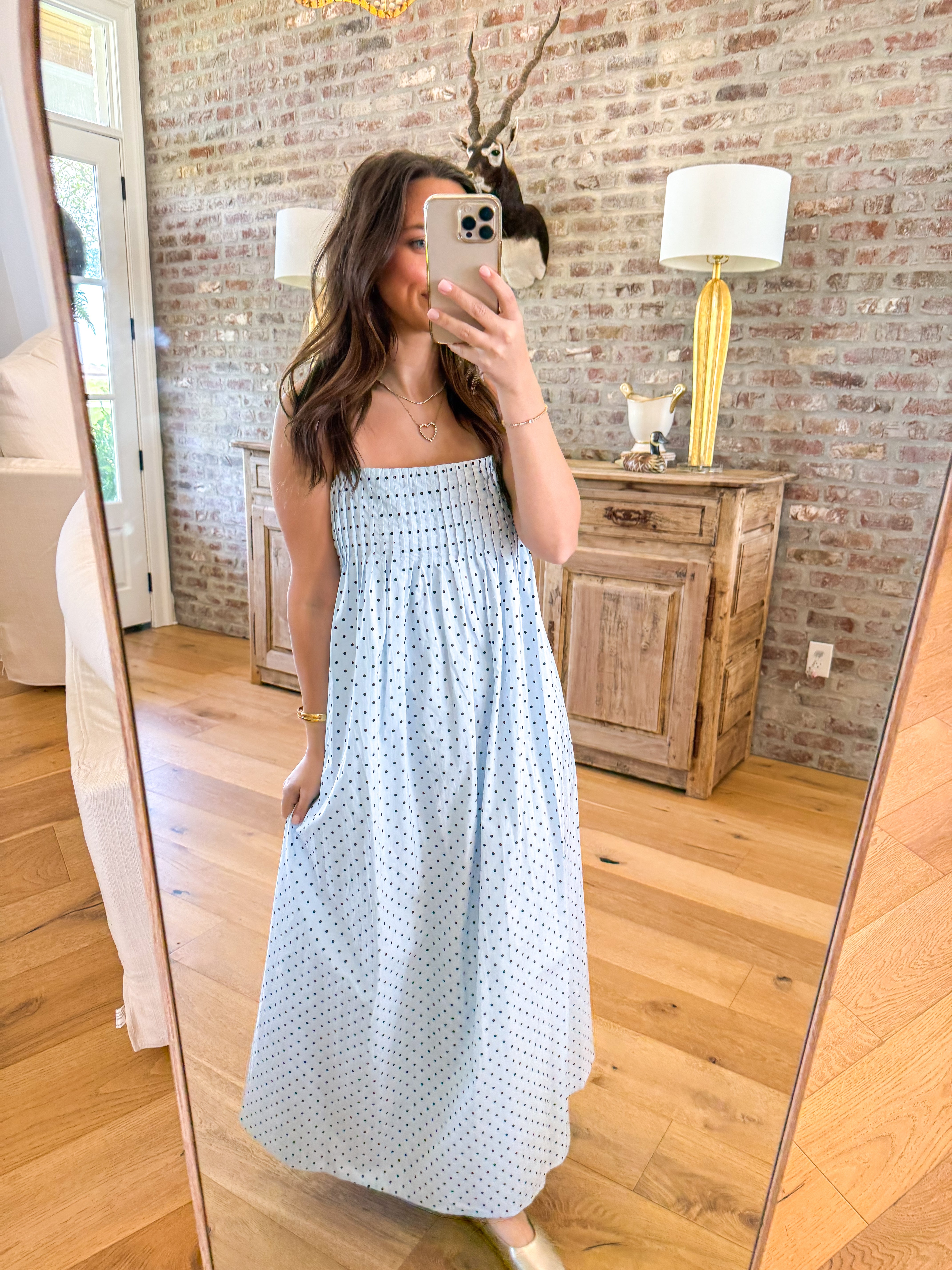 Sky Day Dot Maxi