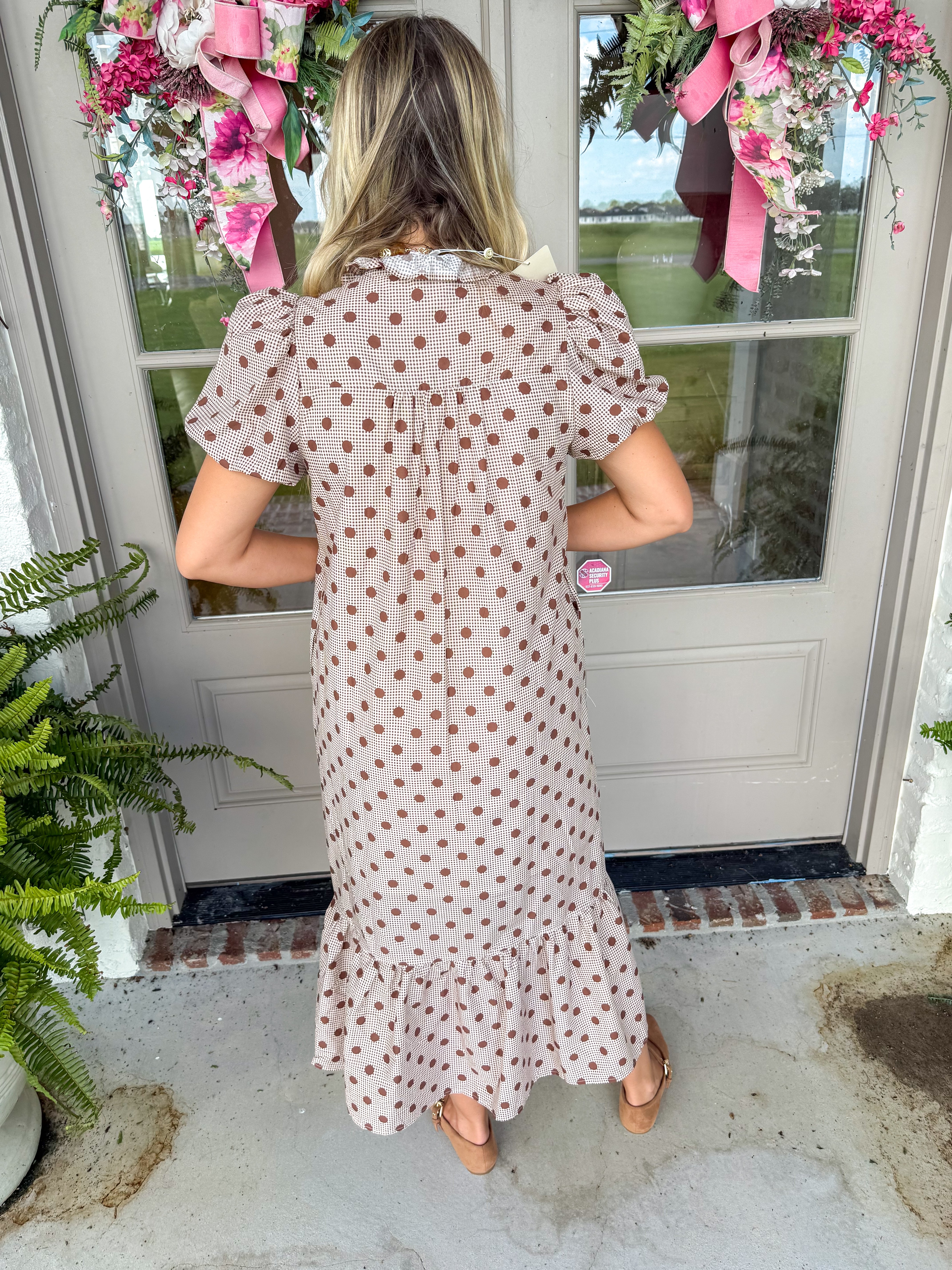 The Mocha Mix Midi Dress