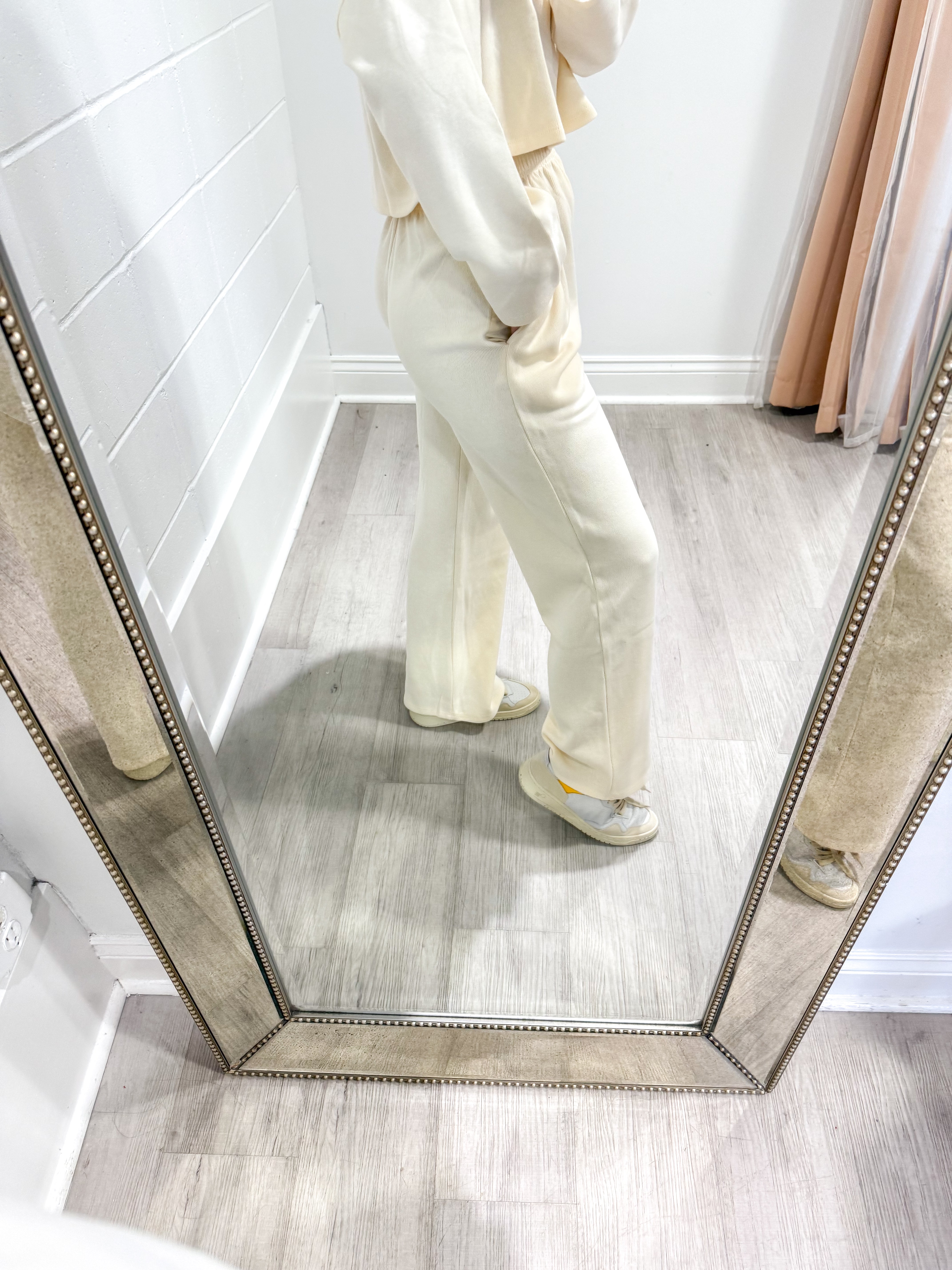 Relaxed Stay Knit Ivory Set