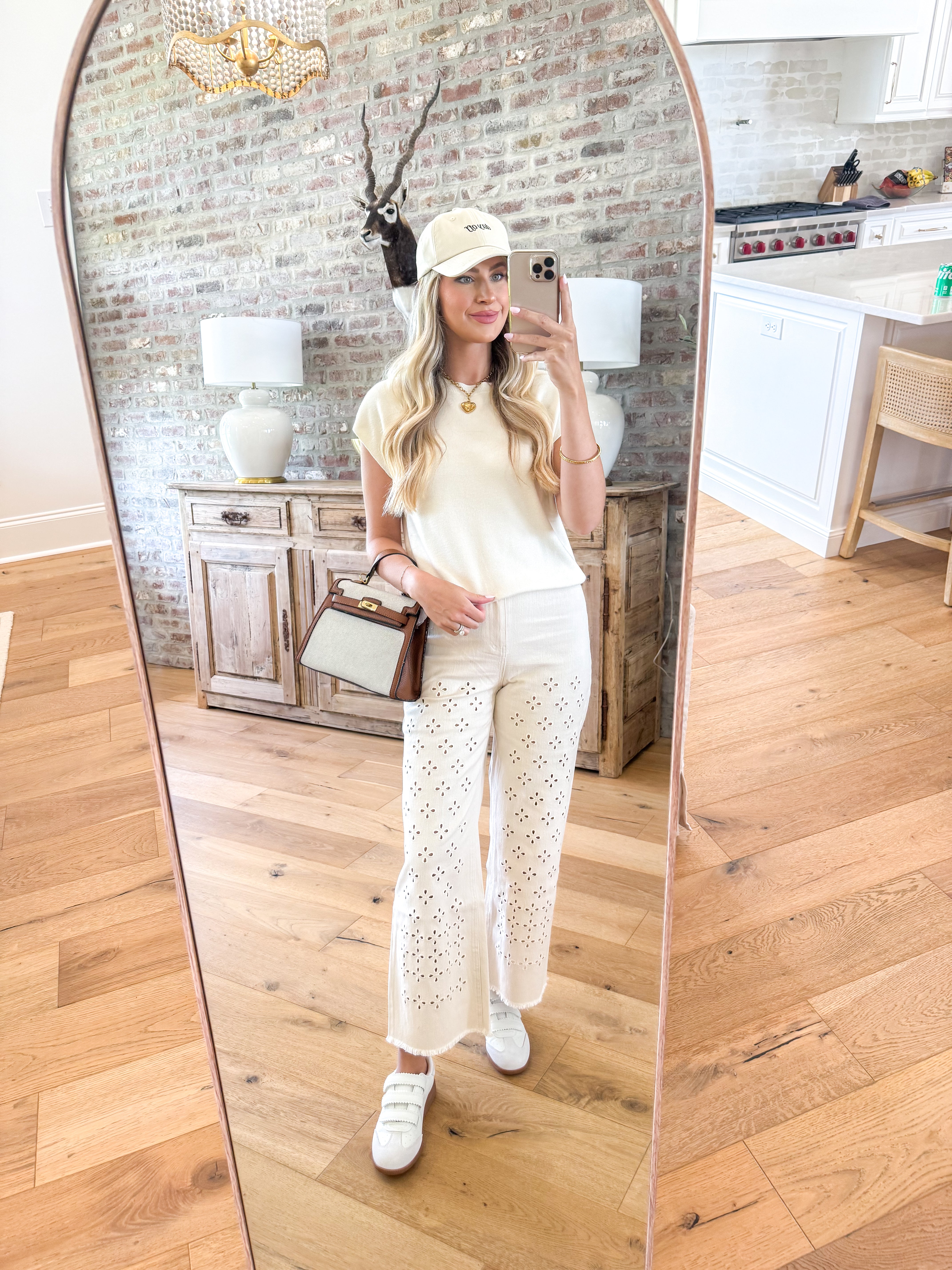 Clear Eyes Eyelet Pants
