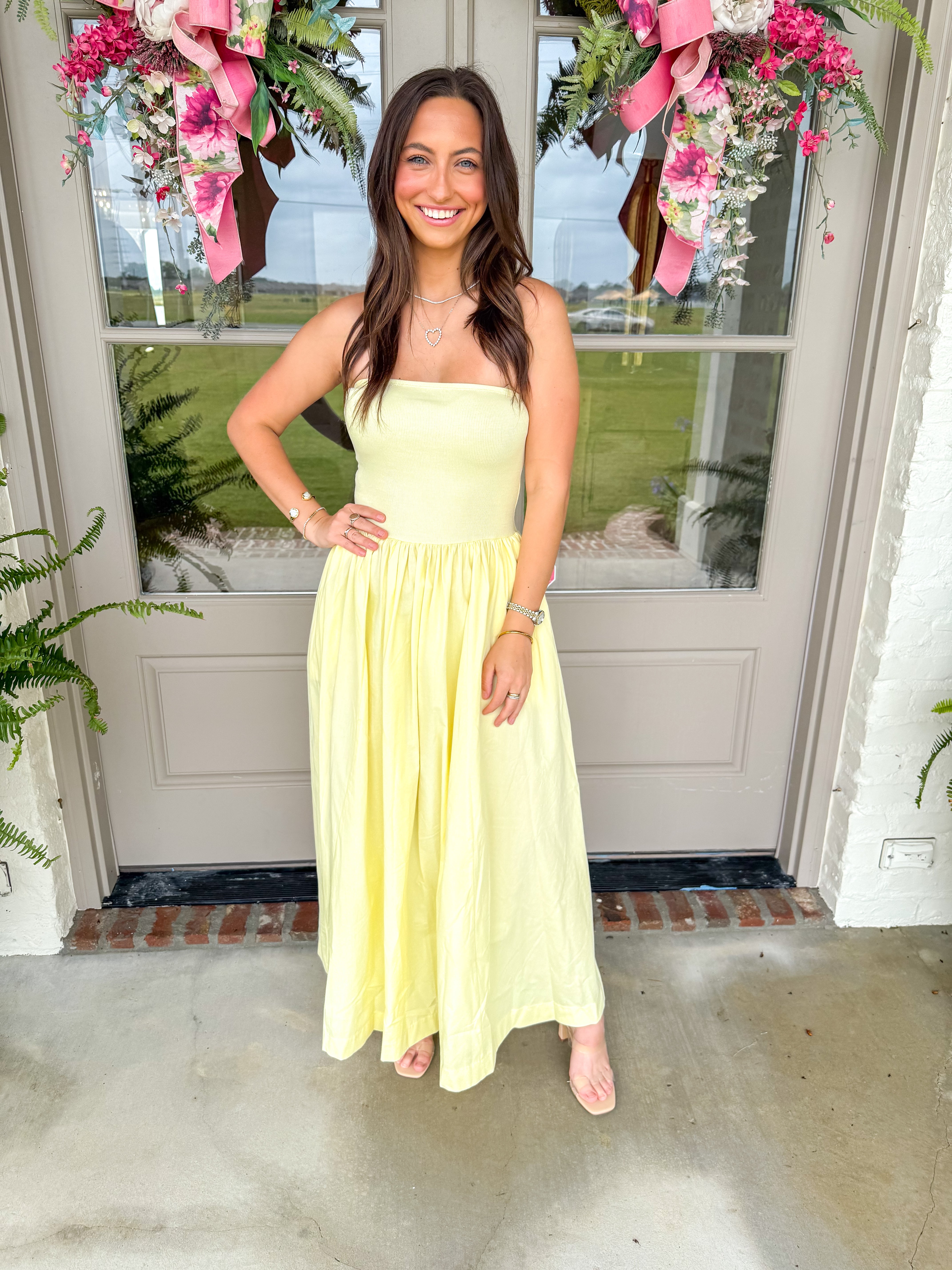 Sunshine Swirl Yellow Maxi