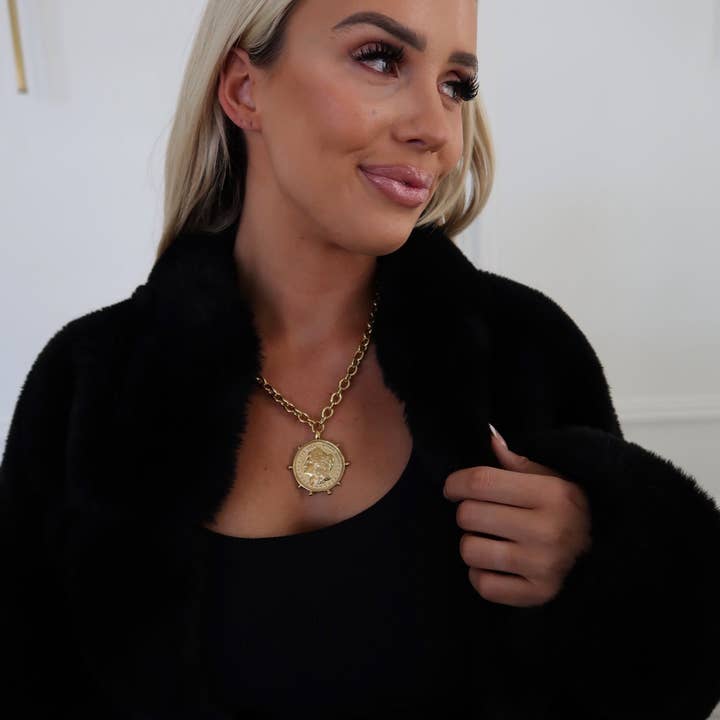 Gold Coin Necklace
