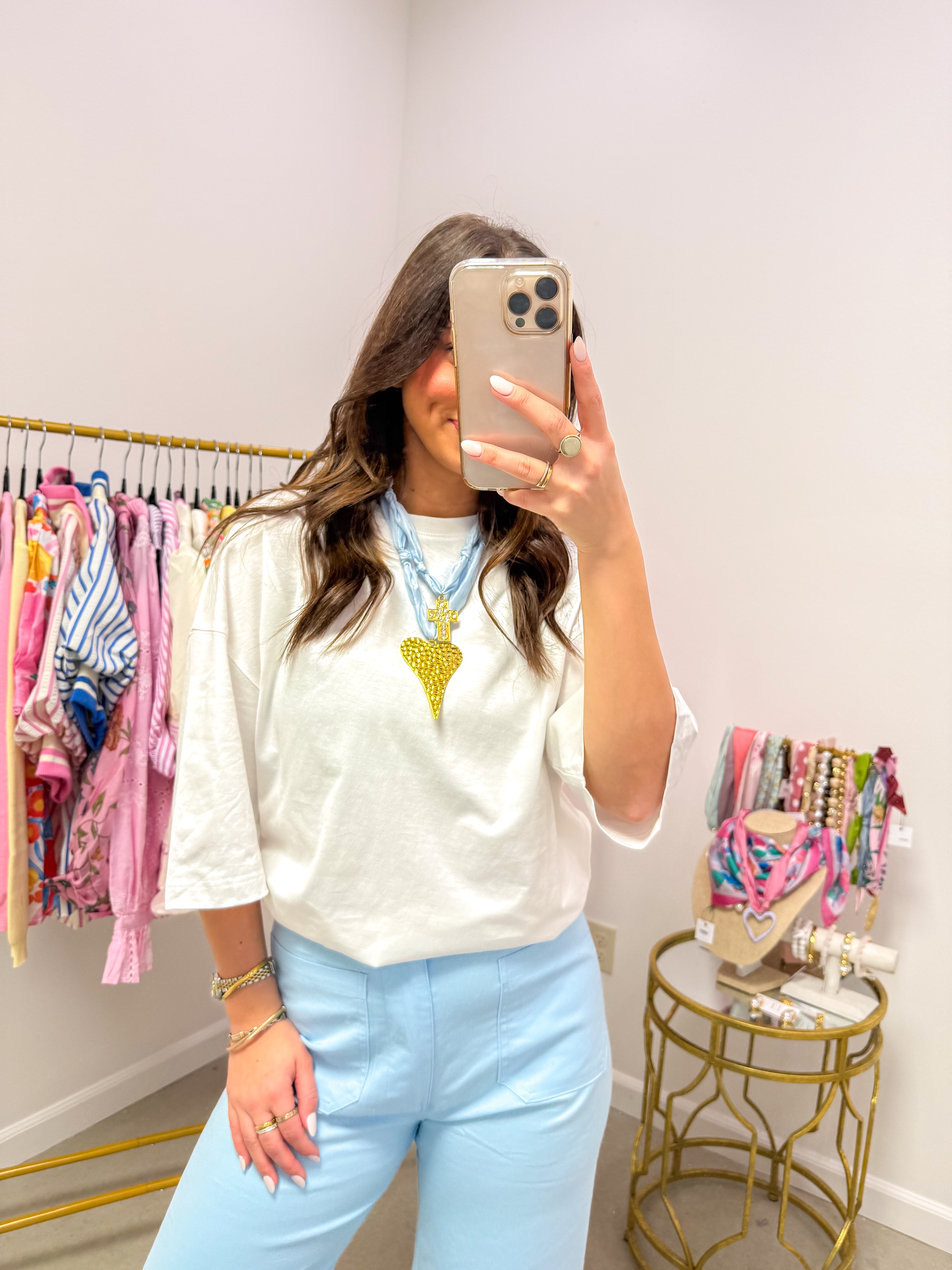 Cozy Sunday Off White Tee