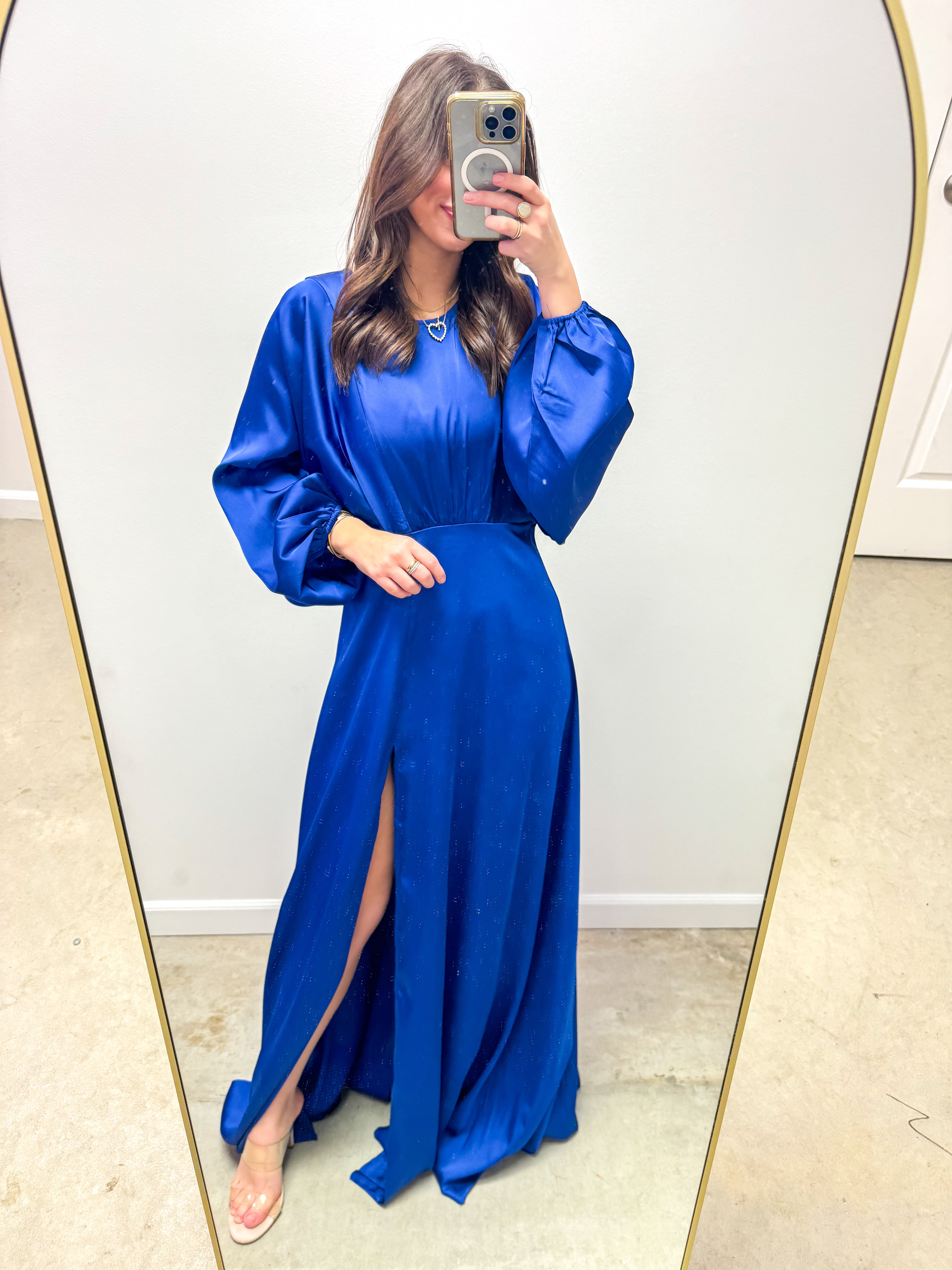 Maison Royale Blue Ball Gown