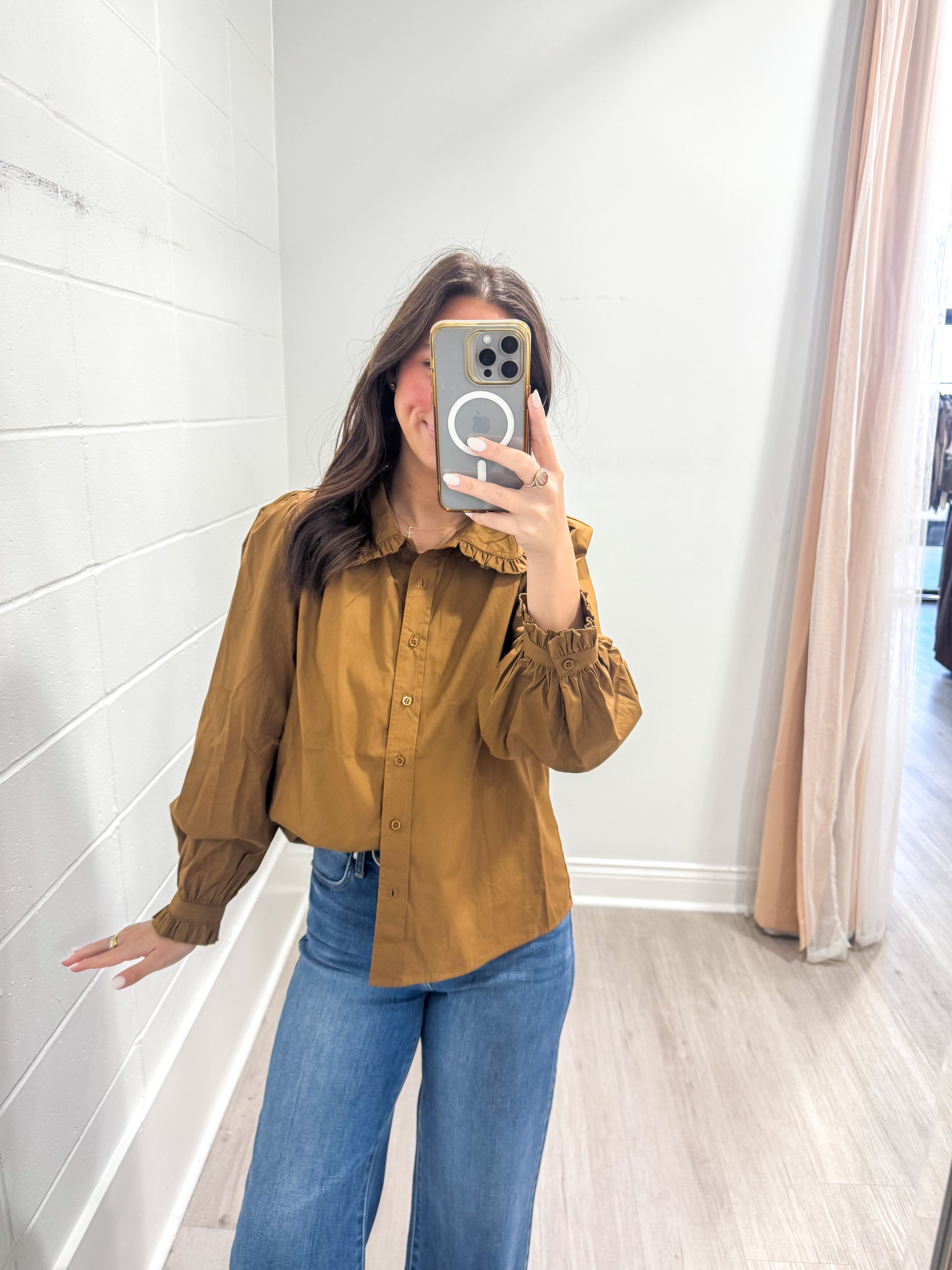 Maplewood Ruffle Blouse