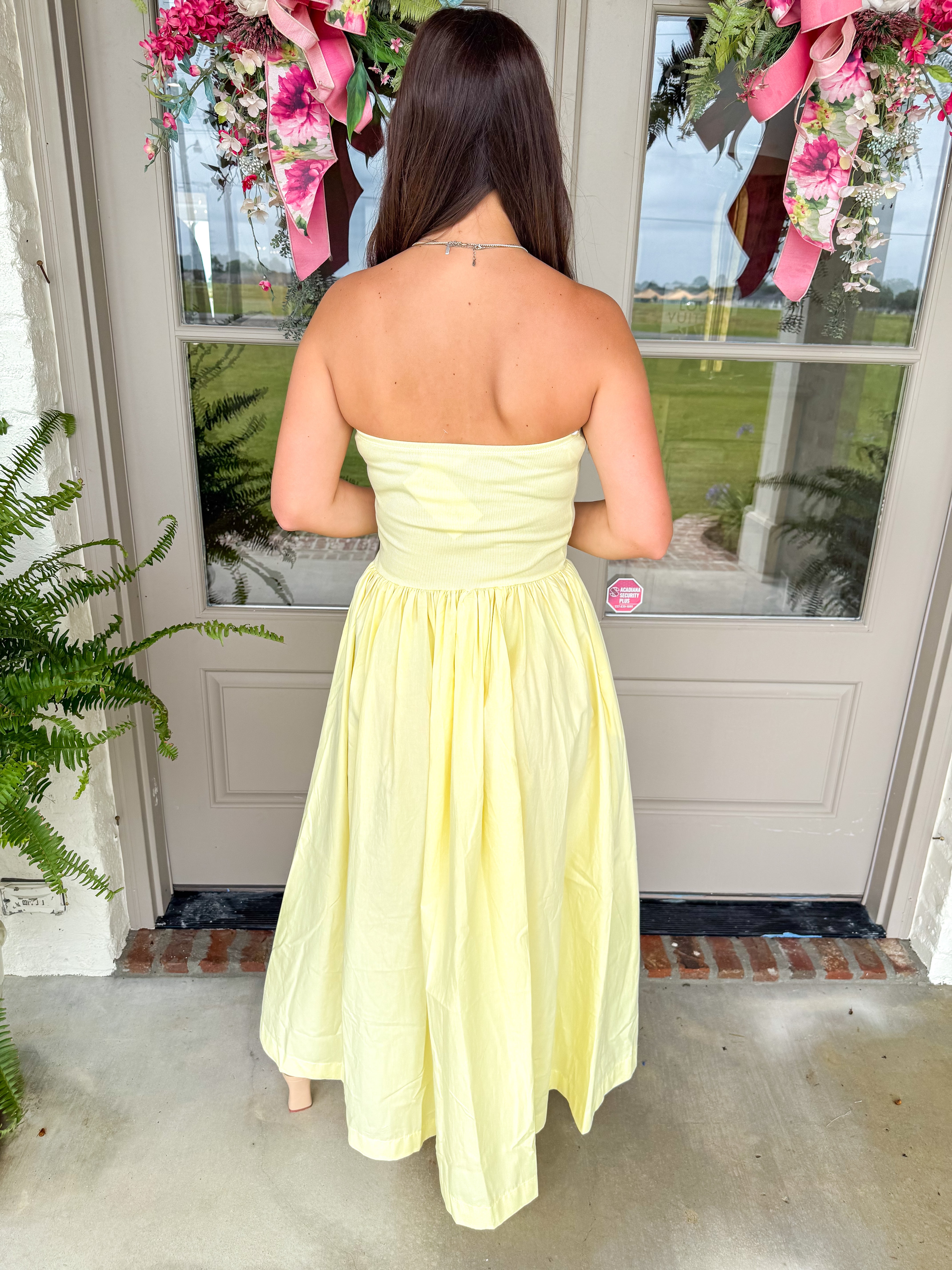 Sunshine Swirl Yellow Maxi