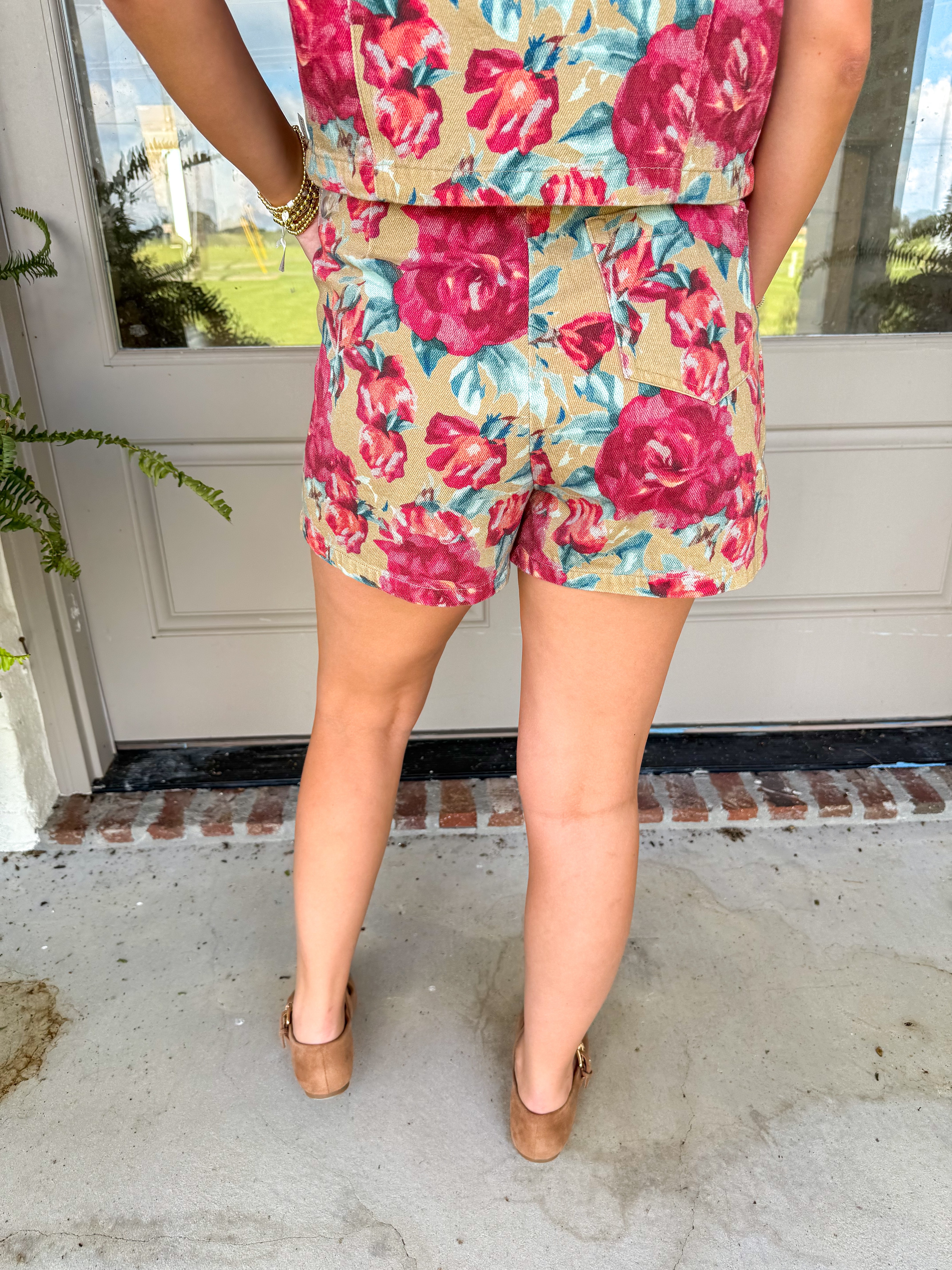 Rosewater Twill Two-Piece Set