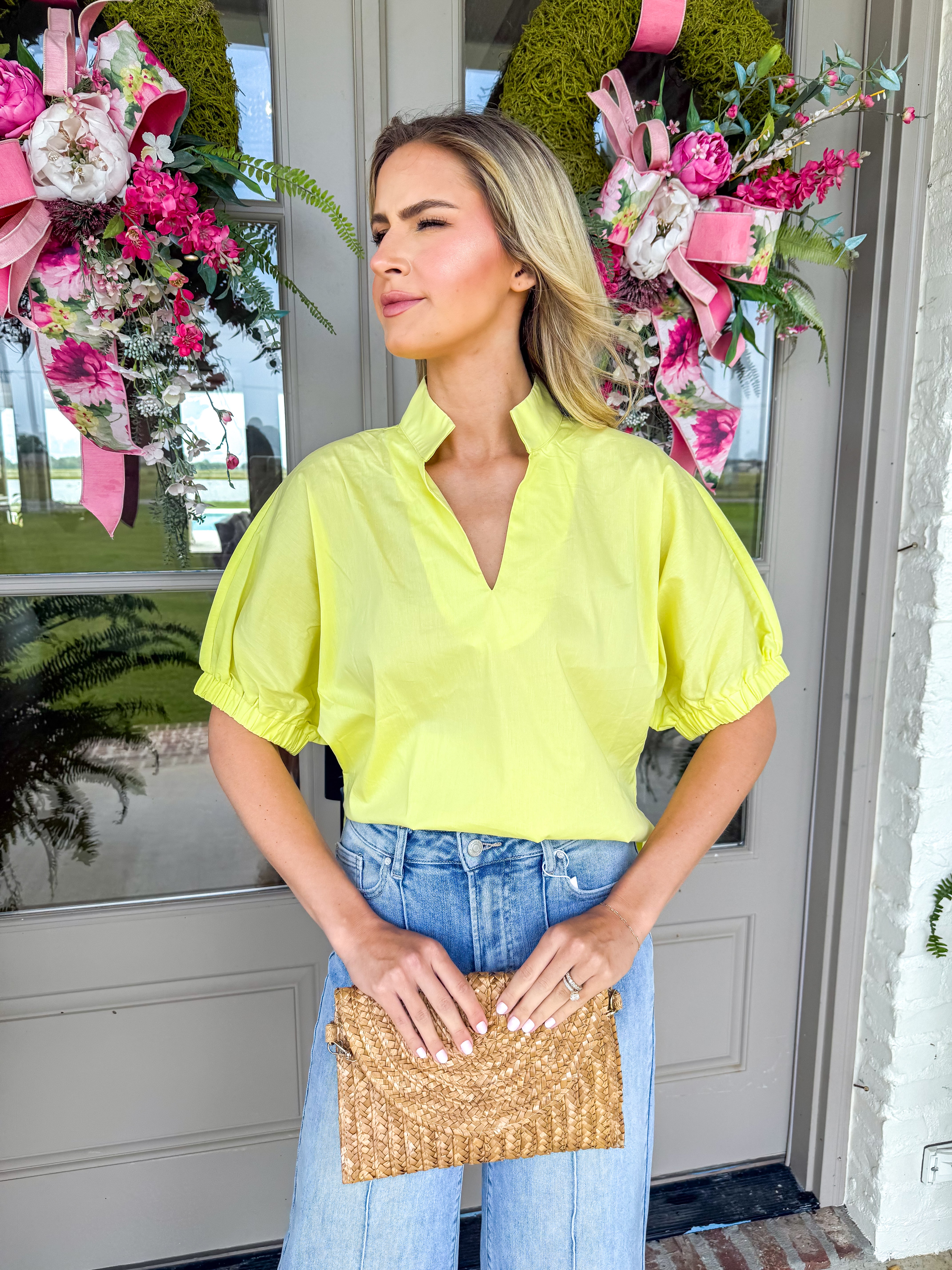 Everyday Yellow Top