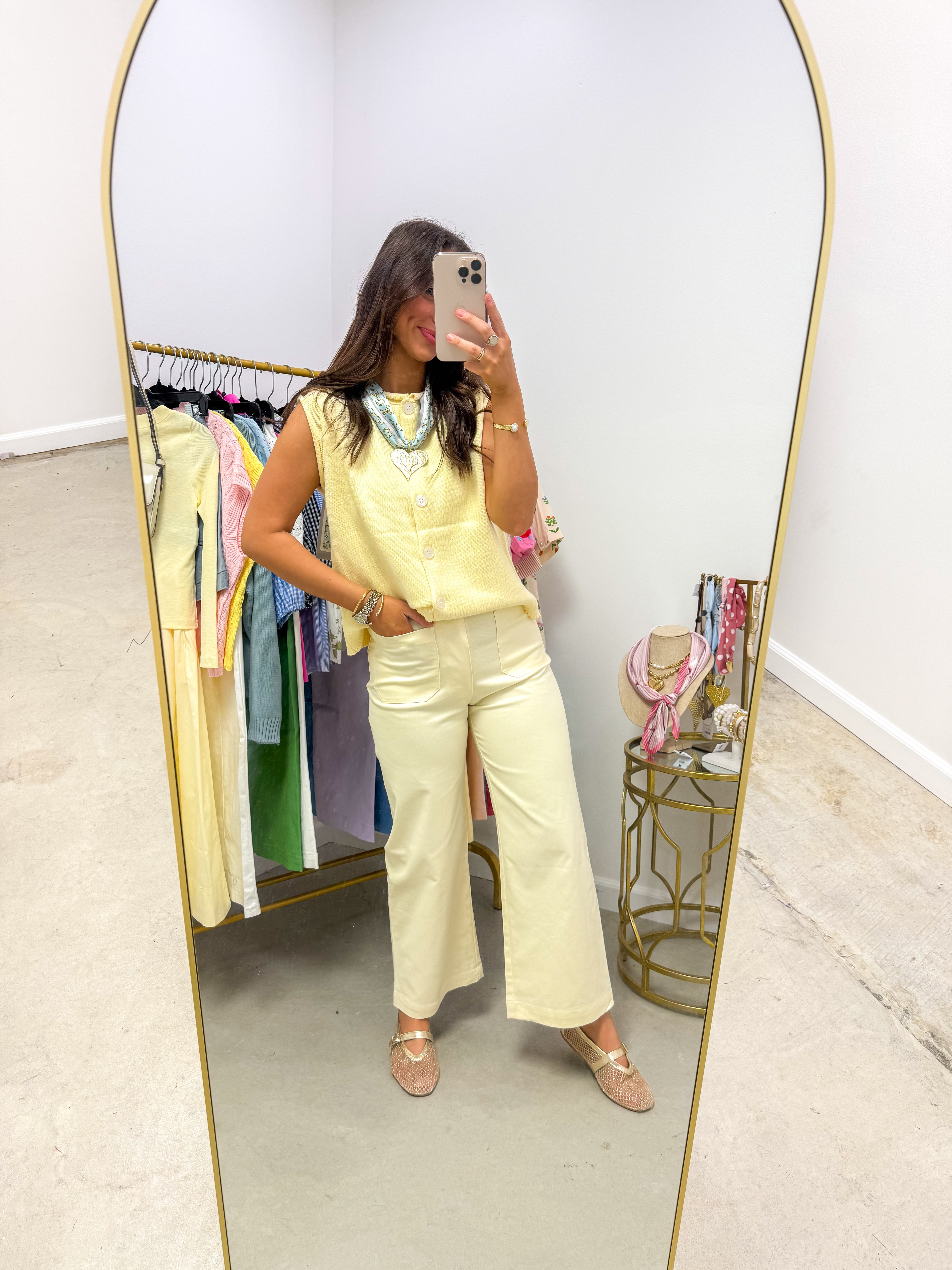 Daisy Classic Button Sweater Vest