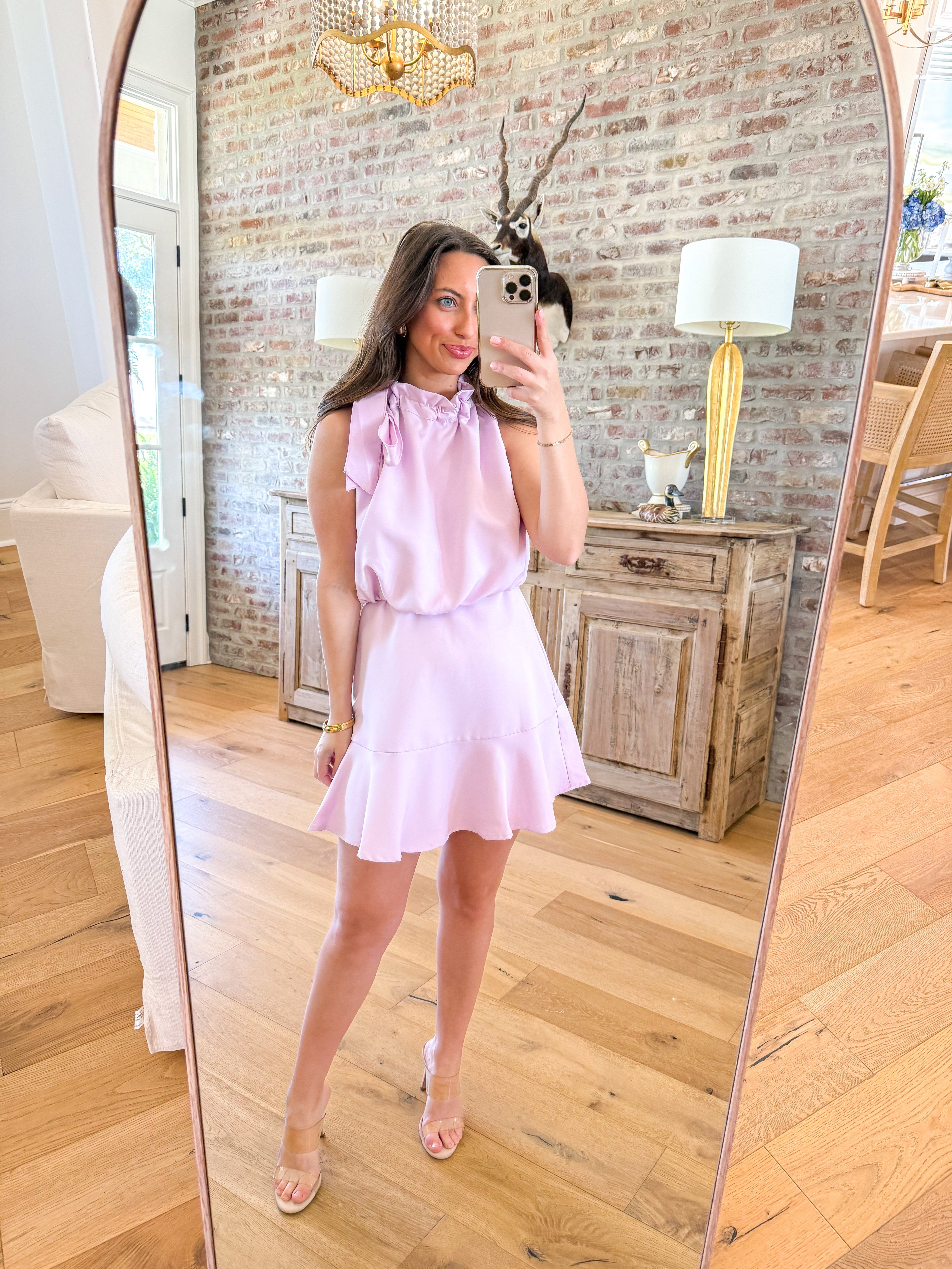 Margret Satin Mini Light Pink