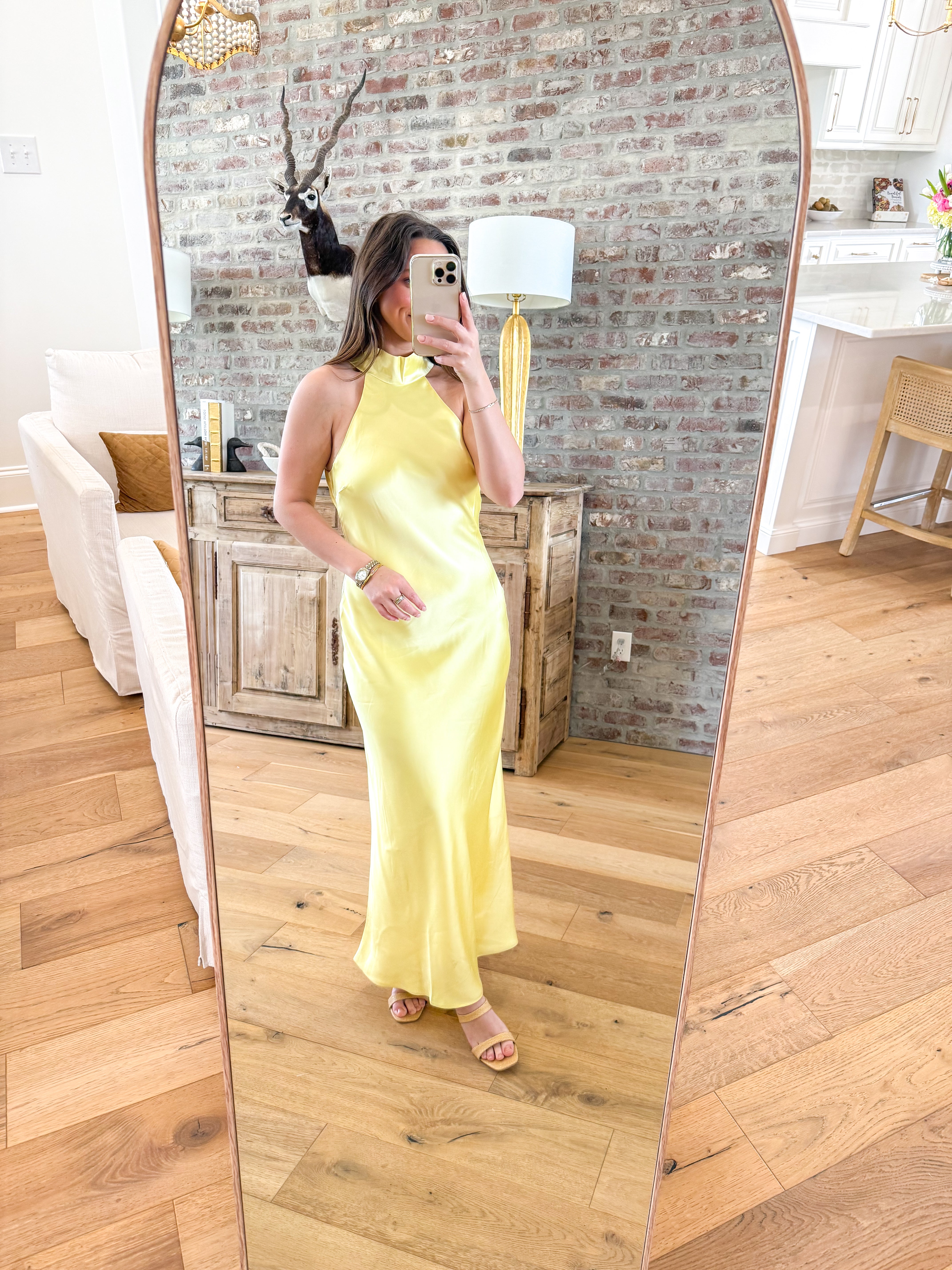 Lara Dress Butter Yellow