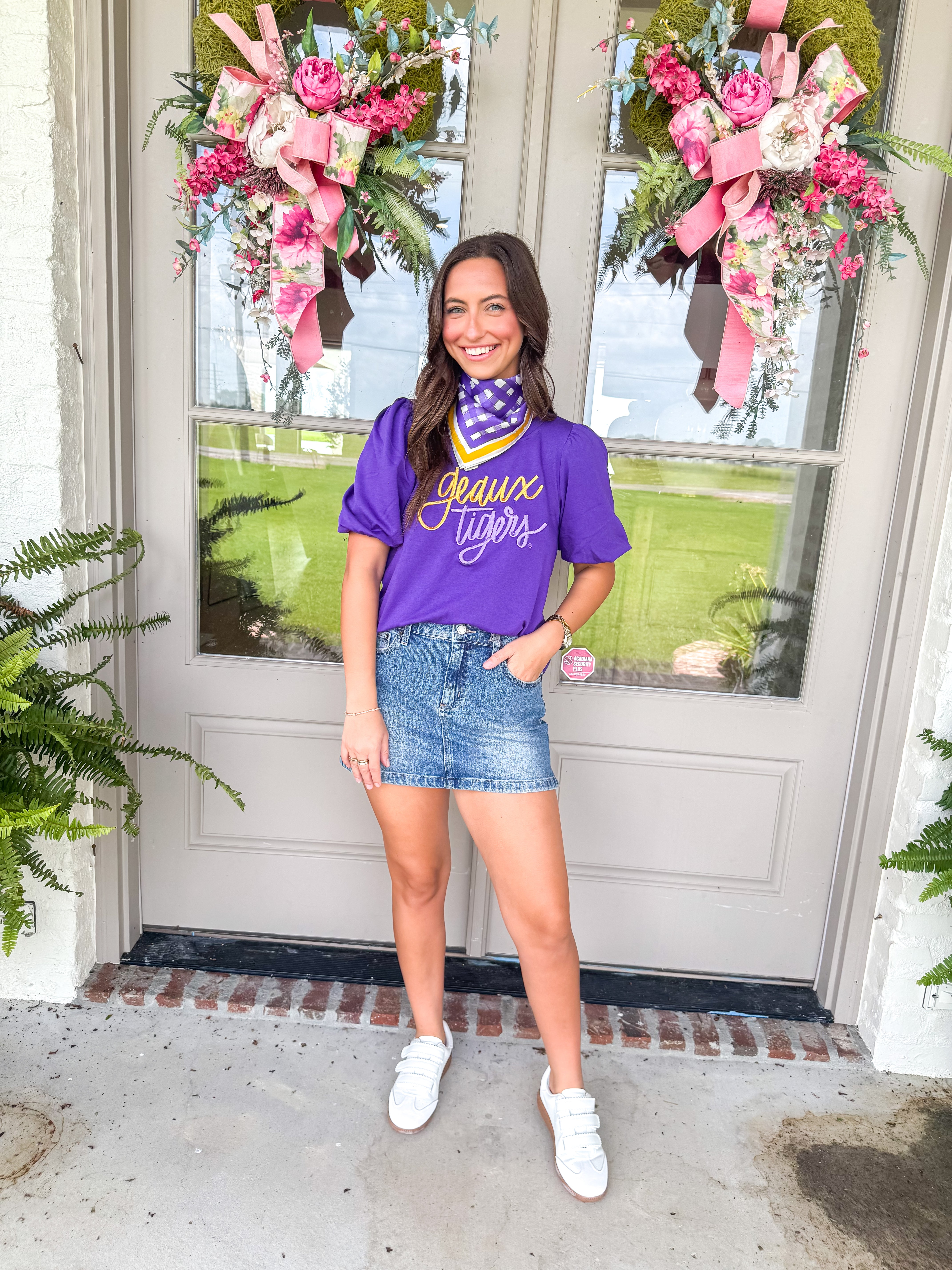 Tina Geaux Tigers Top