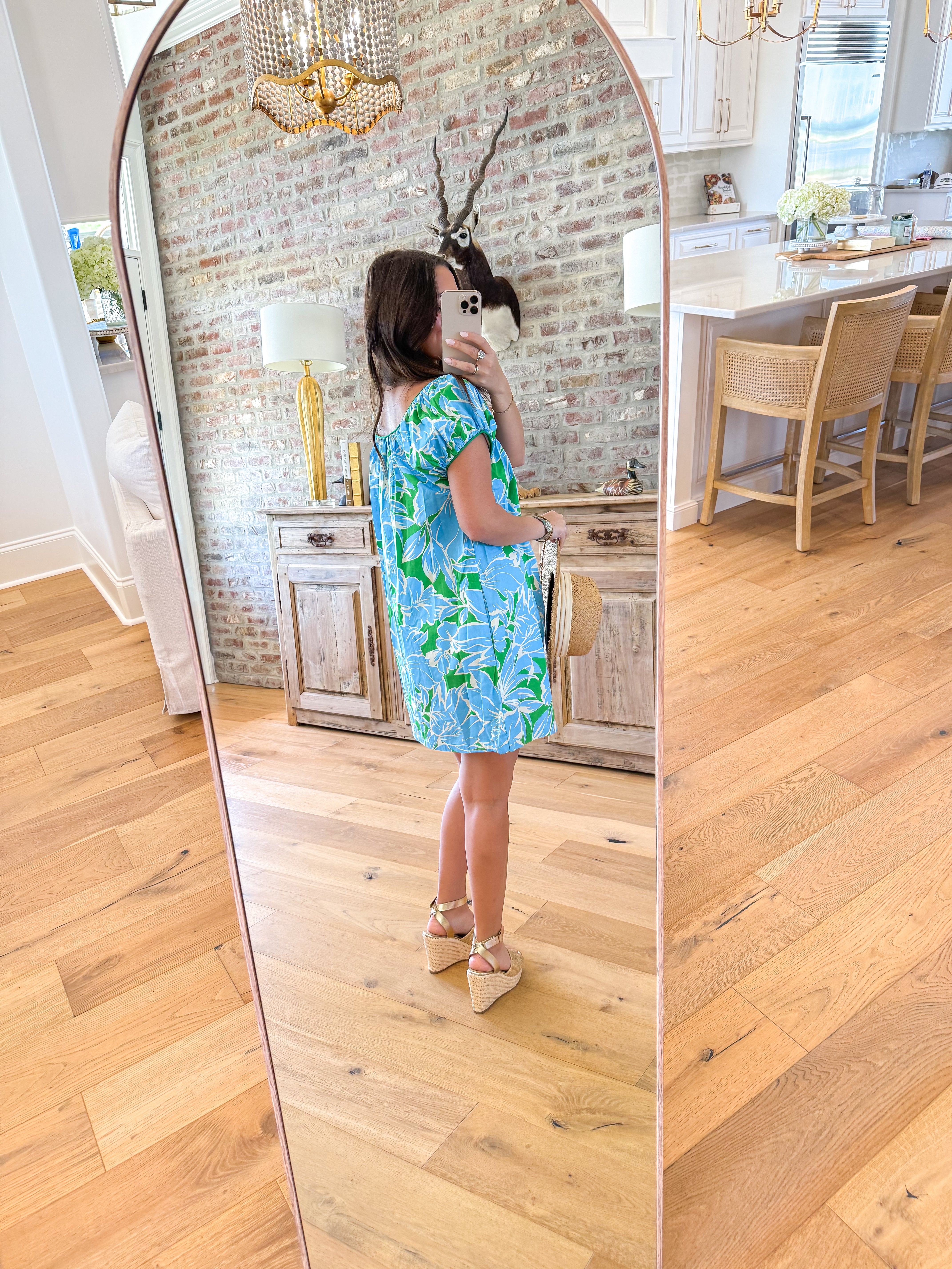 Chelsie Bloom Babydoll Mini Dress