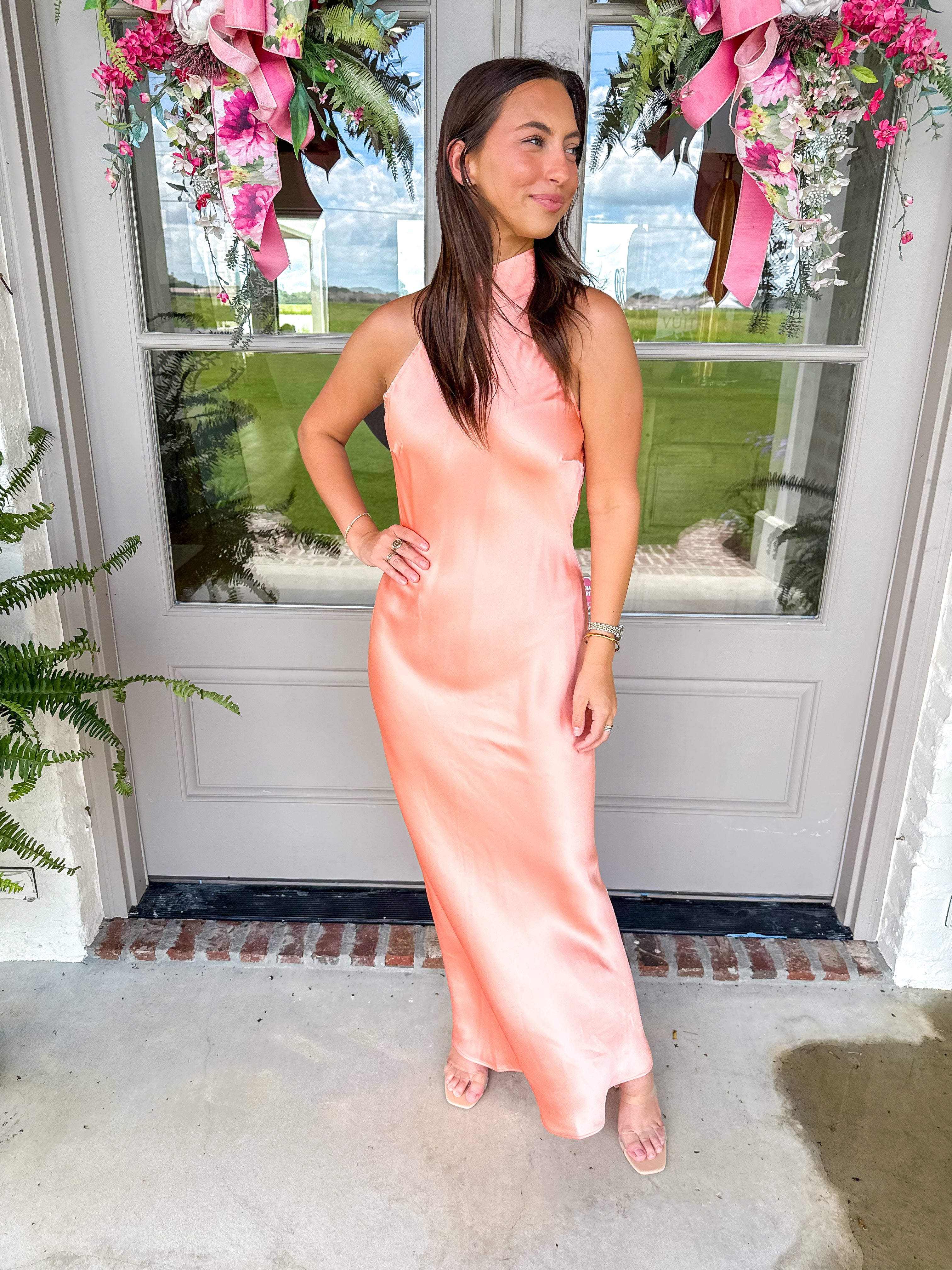 Lara Dress Apricot