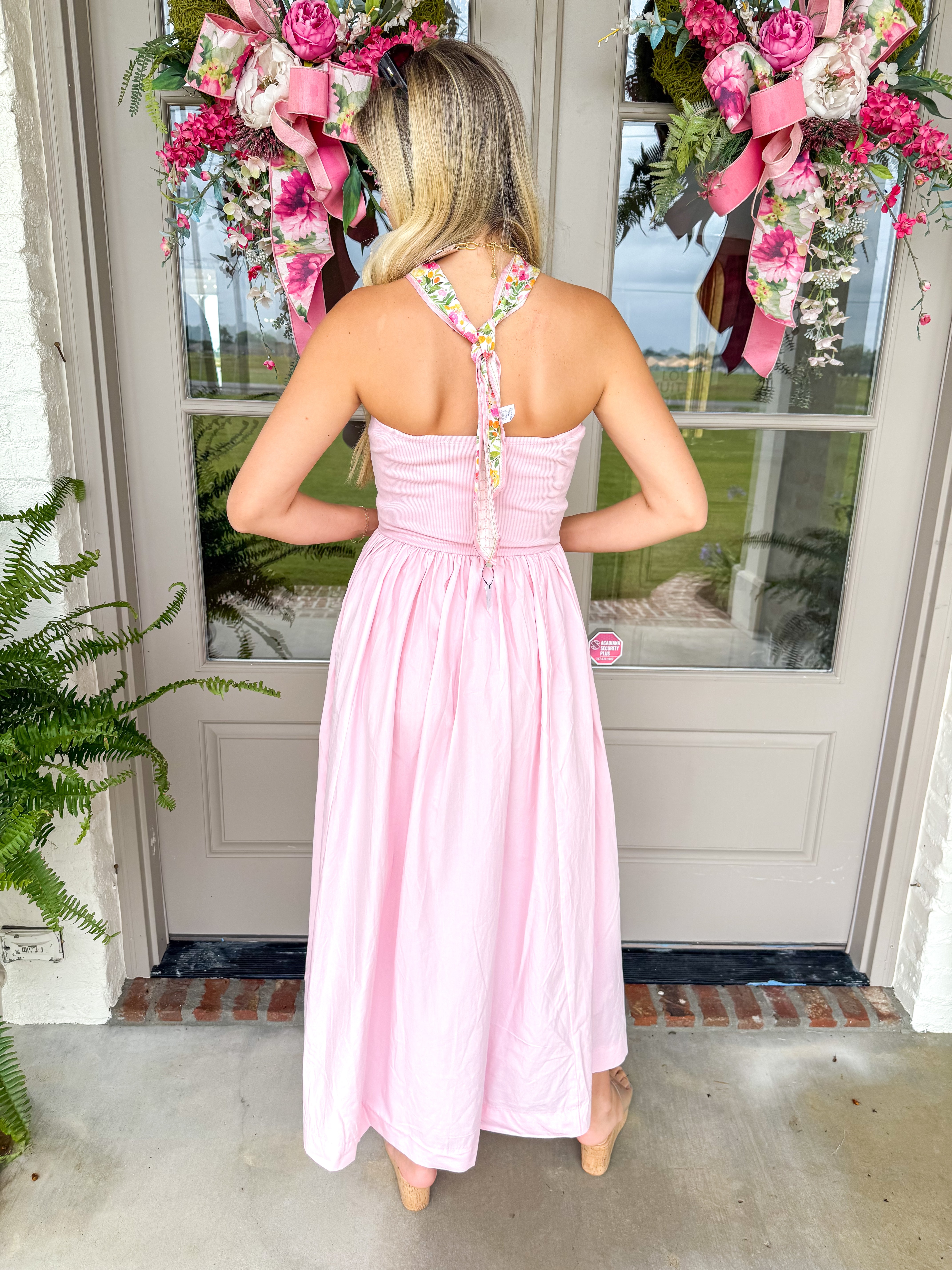 Sunshine Swirl Pink Maxi