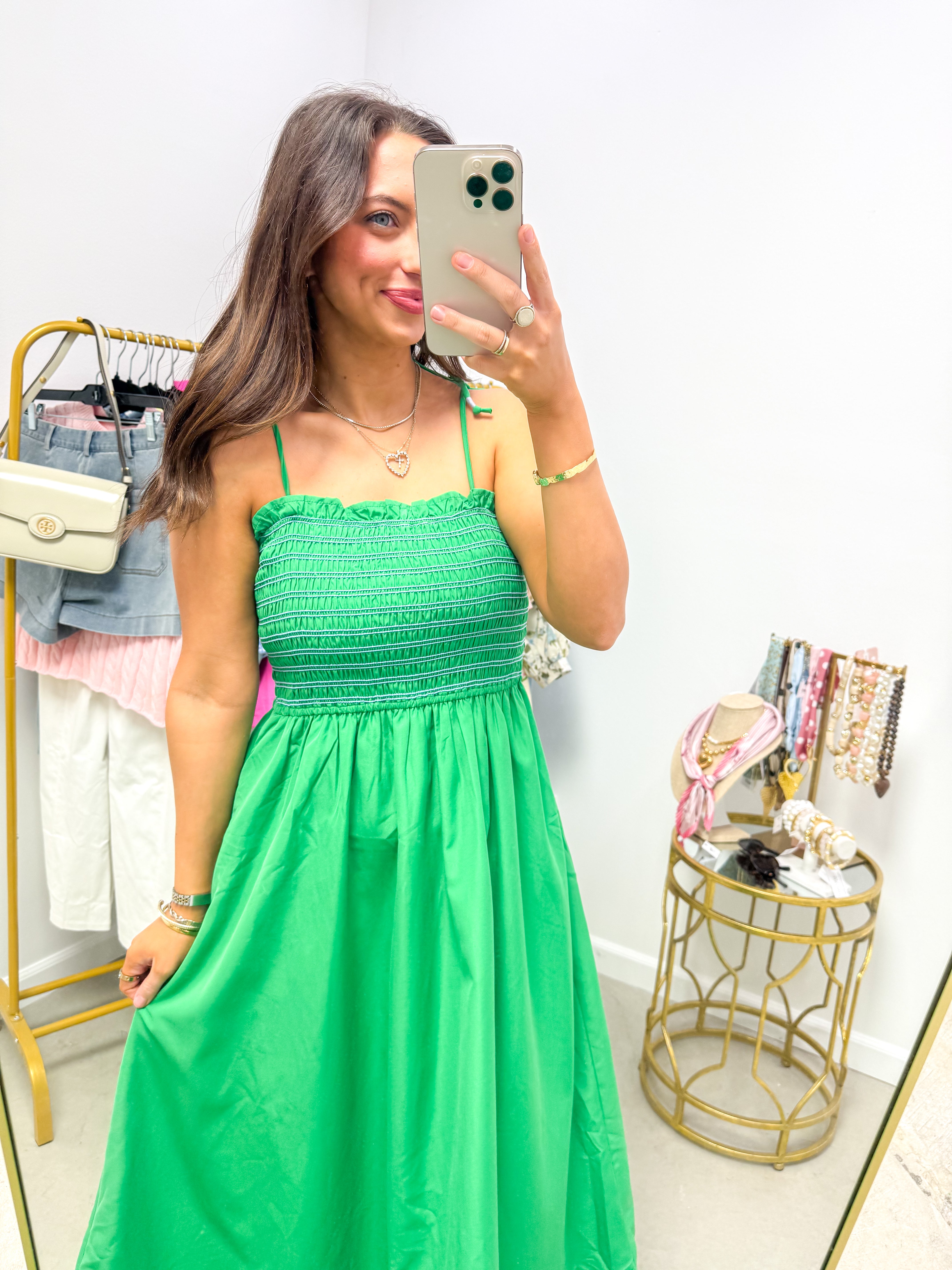 Hadley Green Dress