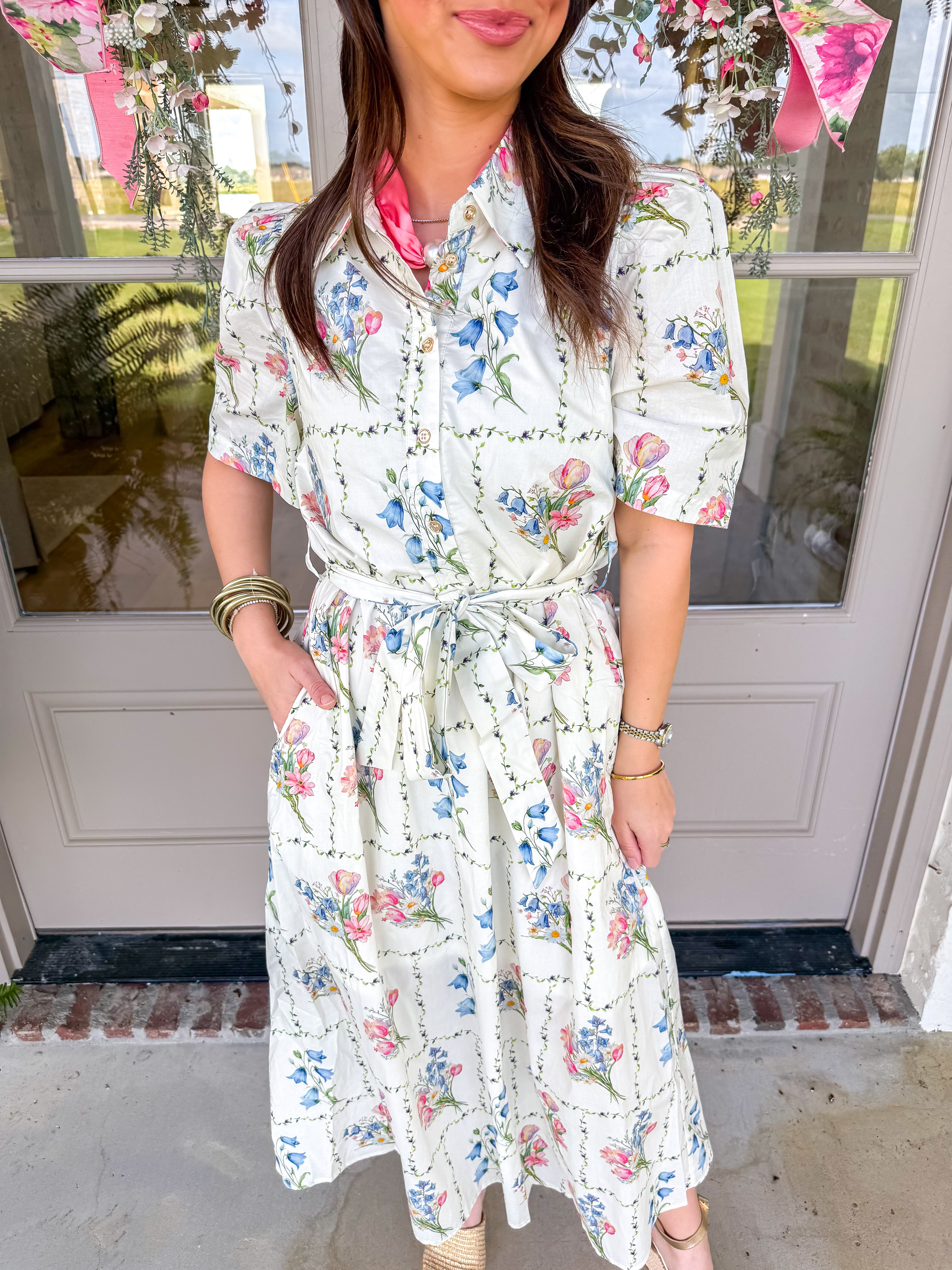 Garden Society Midi Dress