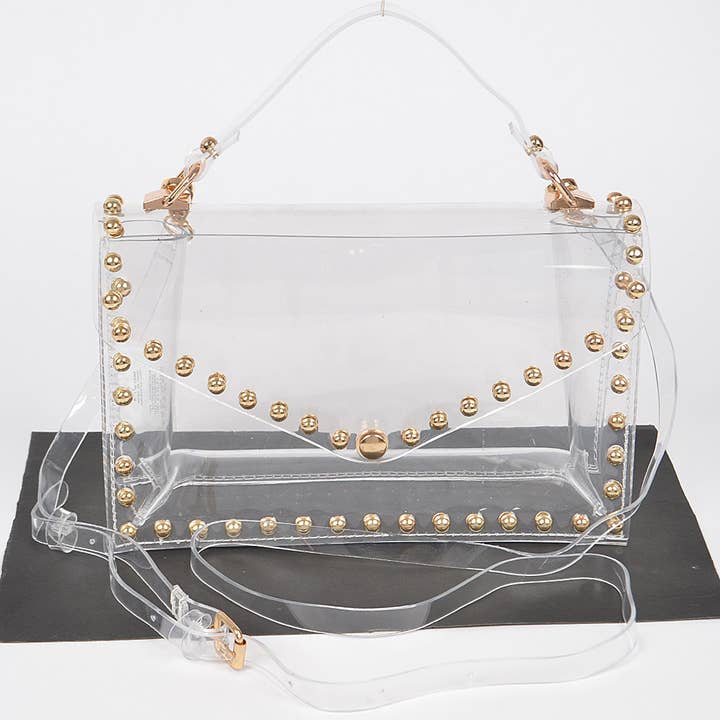 Round Stud Clear Bag (PREORDER 08/10)