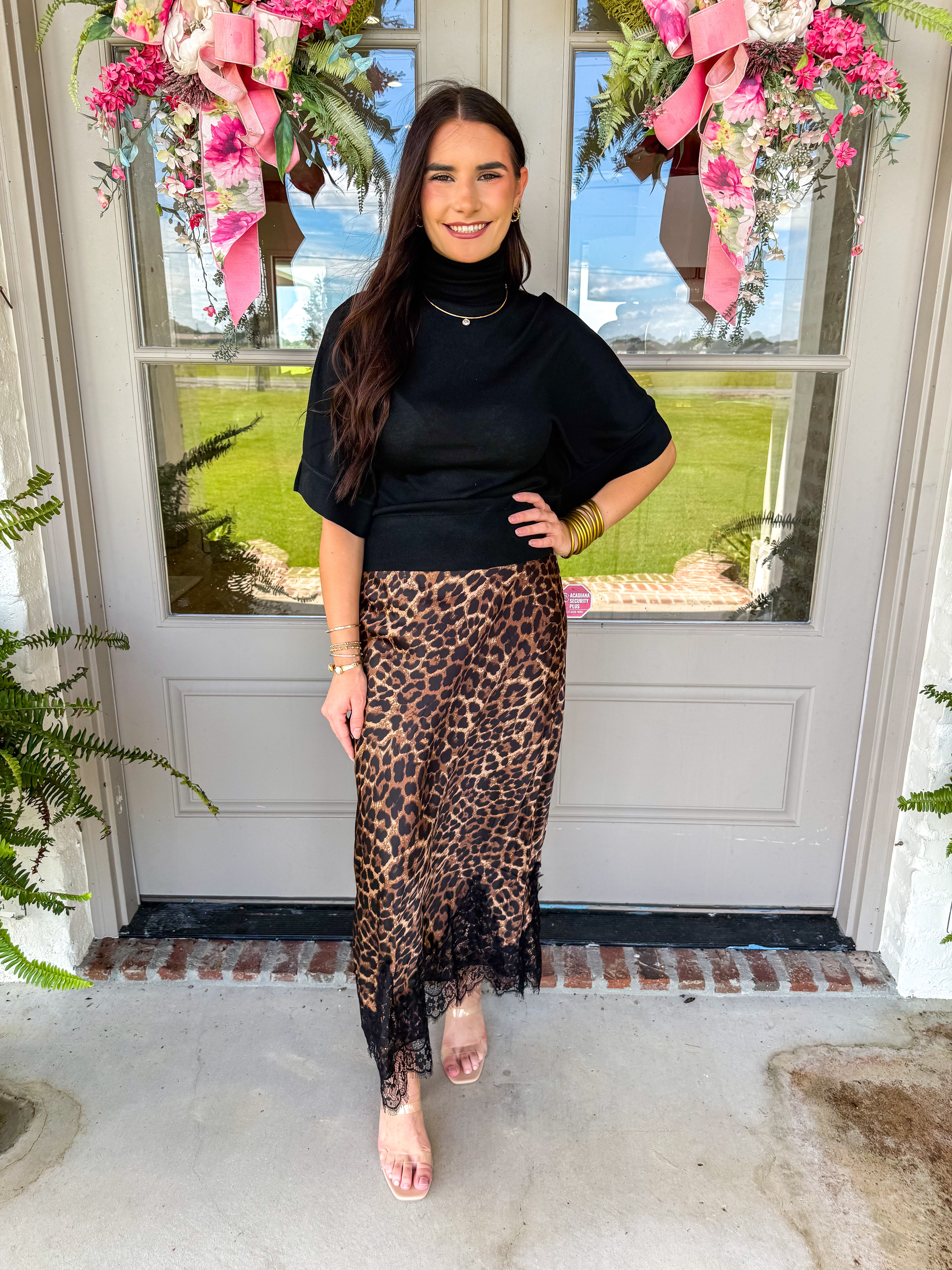 The Black Batwing Turtleneck