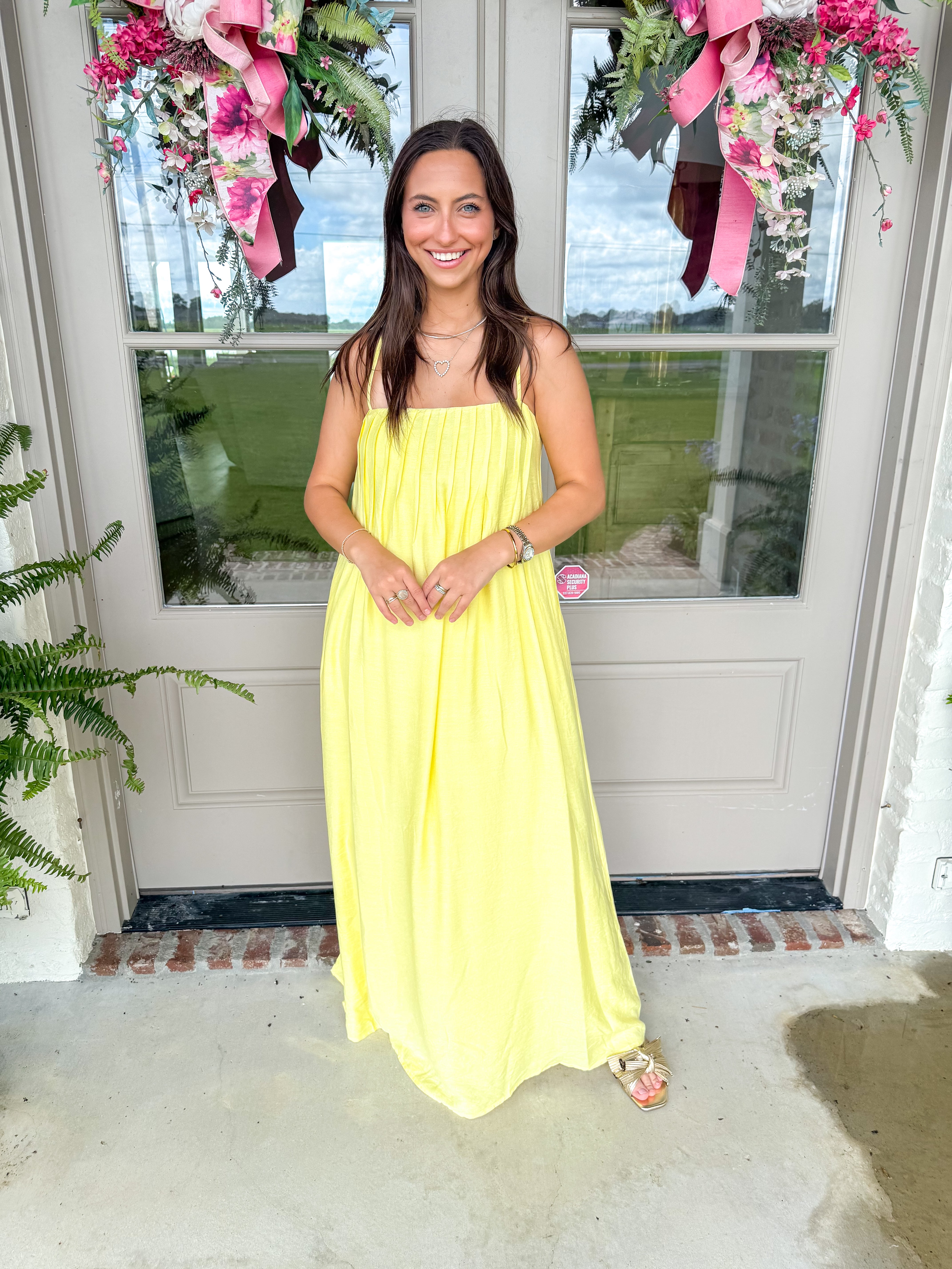 Sunshine & Sweet Tea Maxi Dress