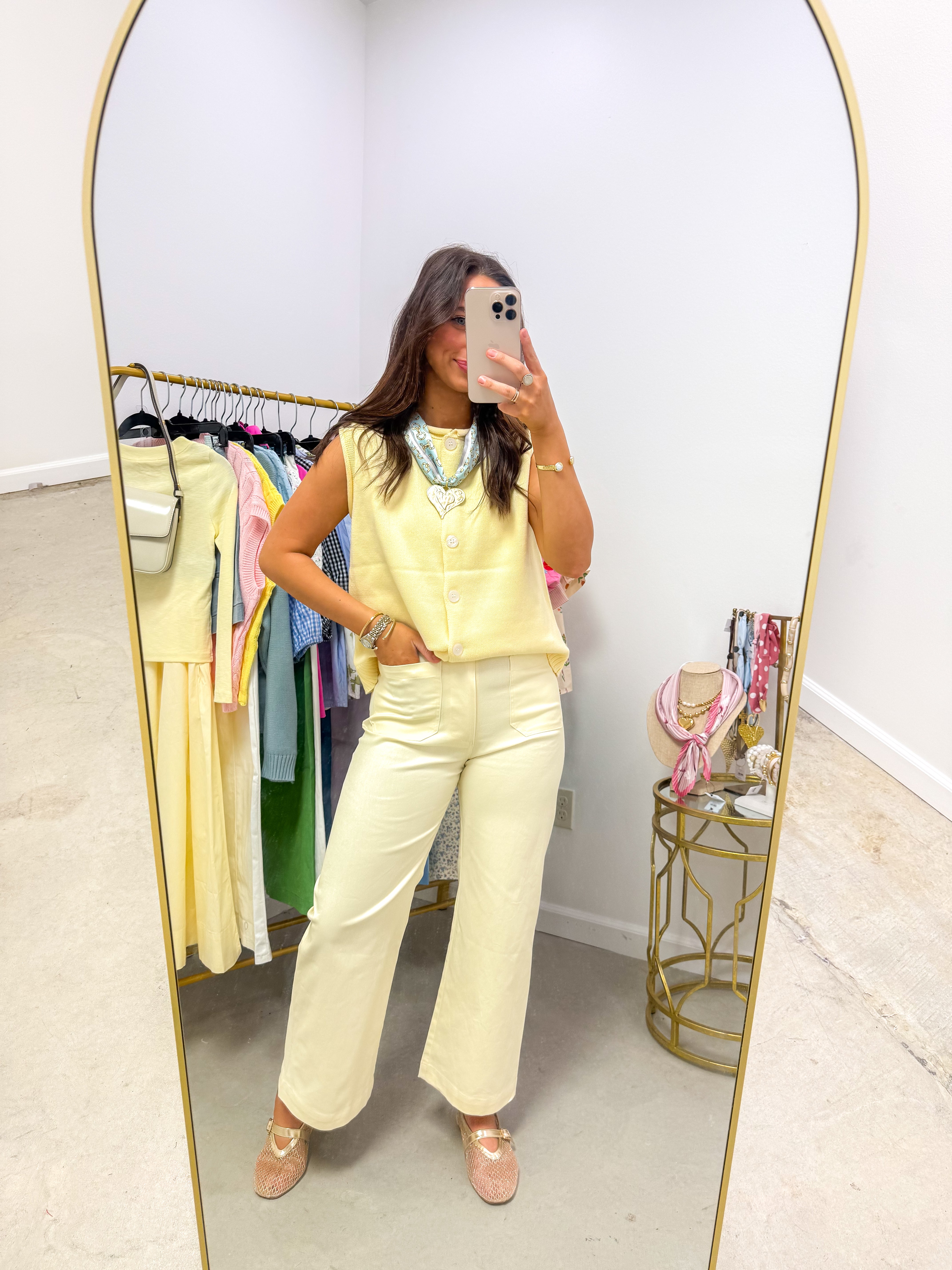 Daisy Classic Button Sweater Vest