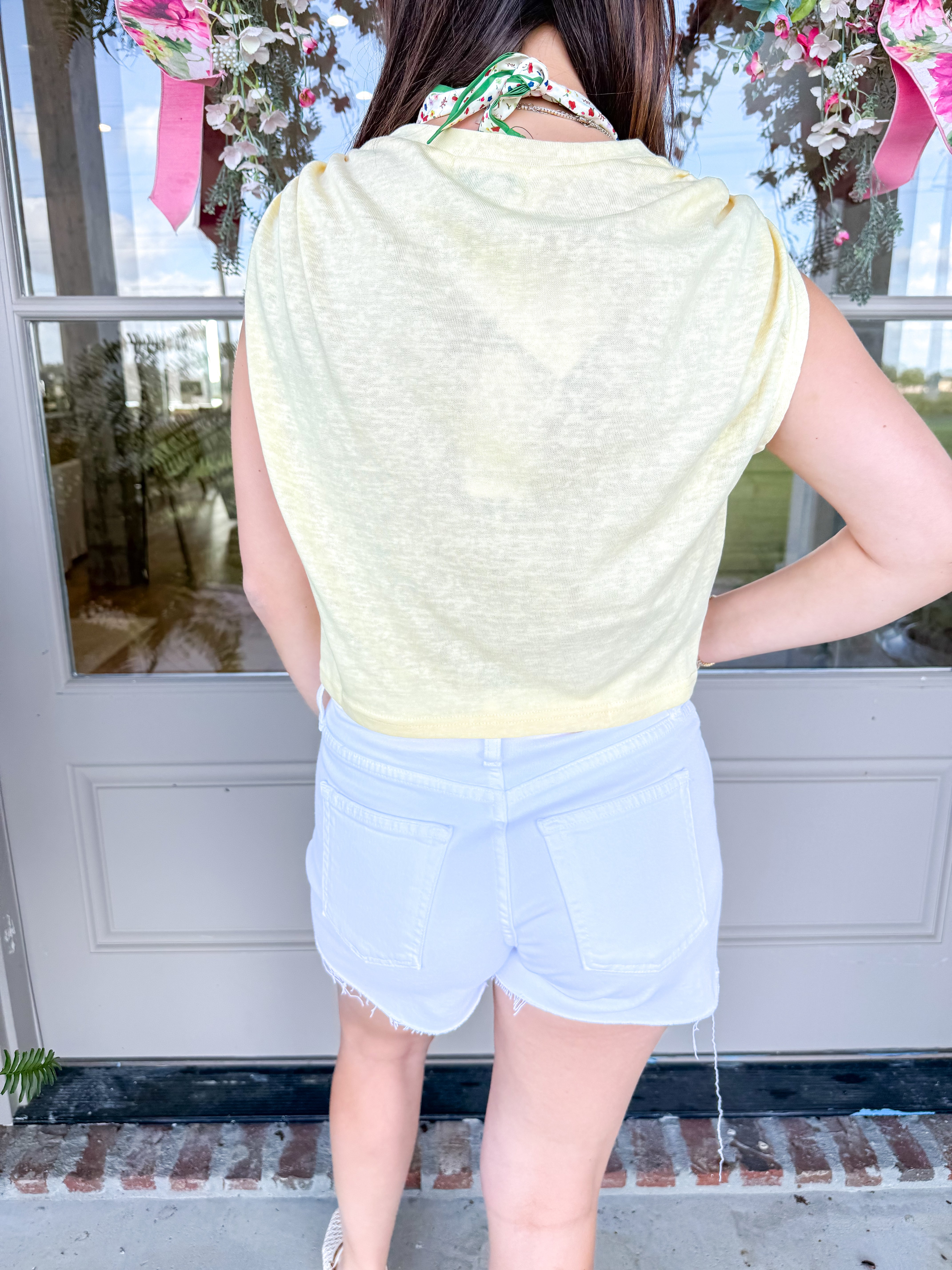 Warmth Gathered Shoulders Top