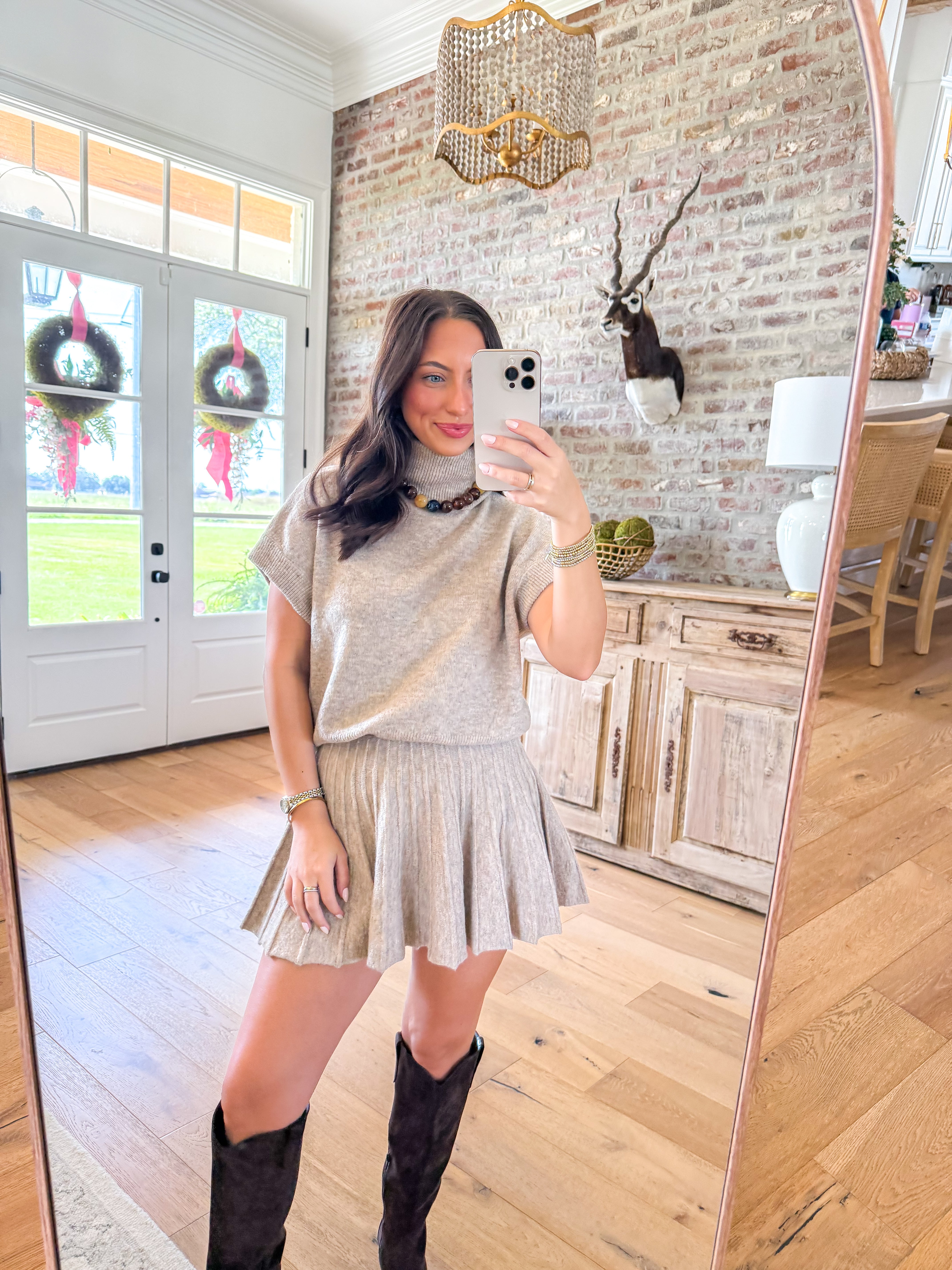 The Sweater Weather Set Taupe