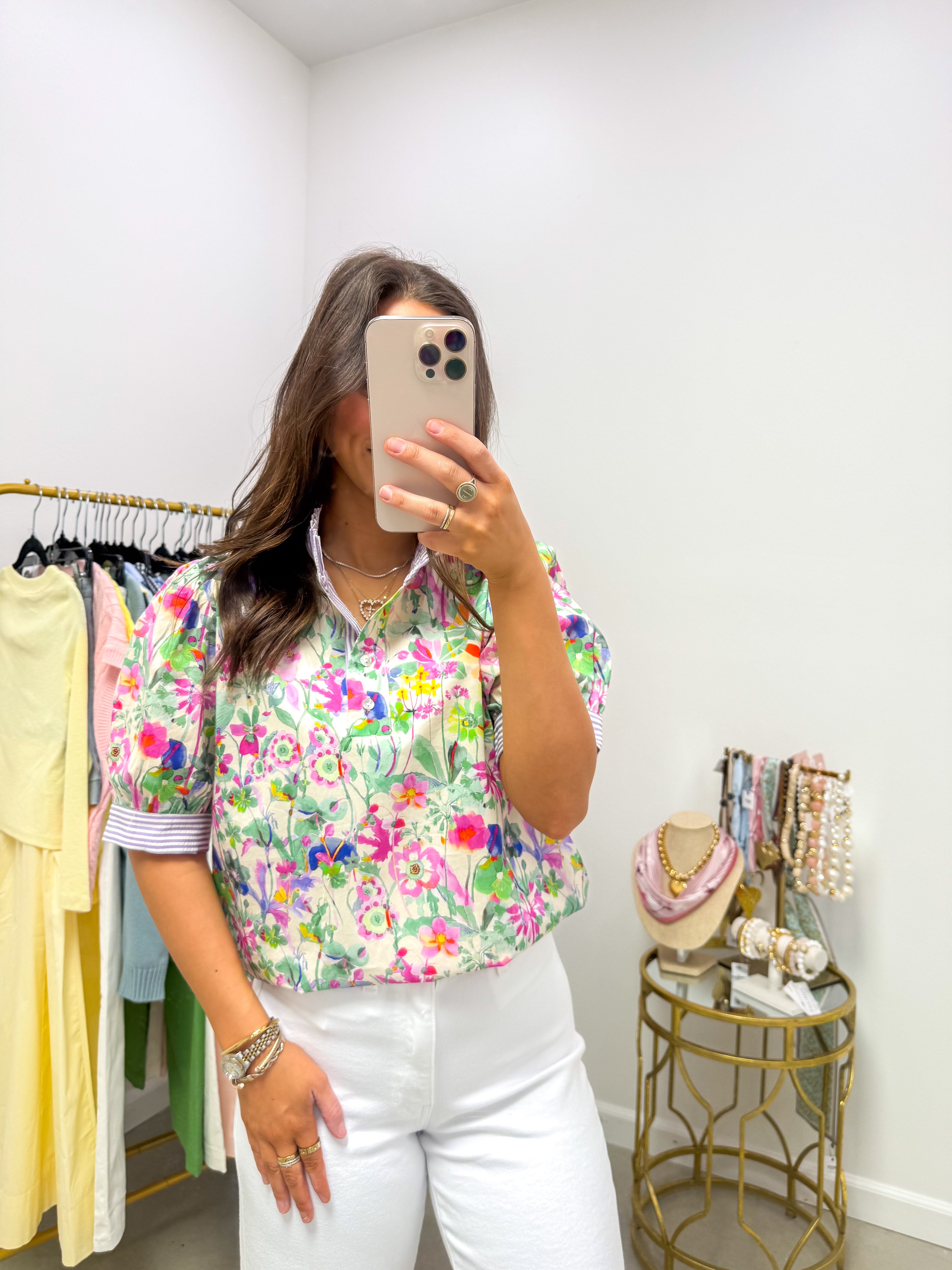 Flirt & Flow Lavender Top