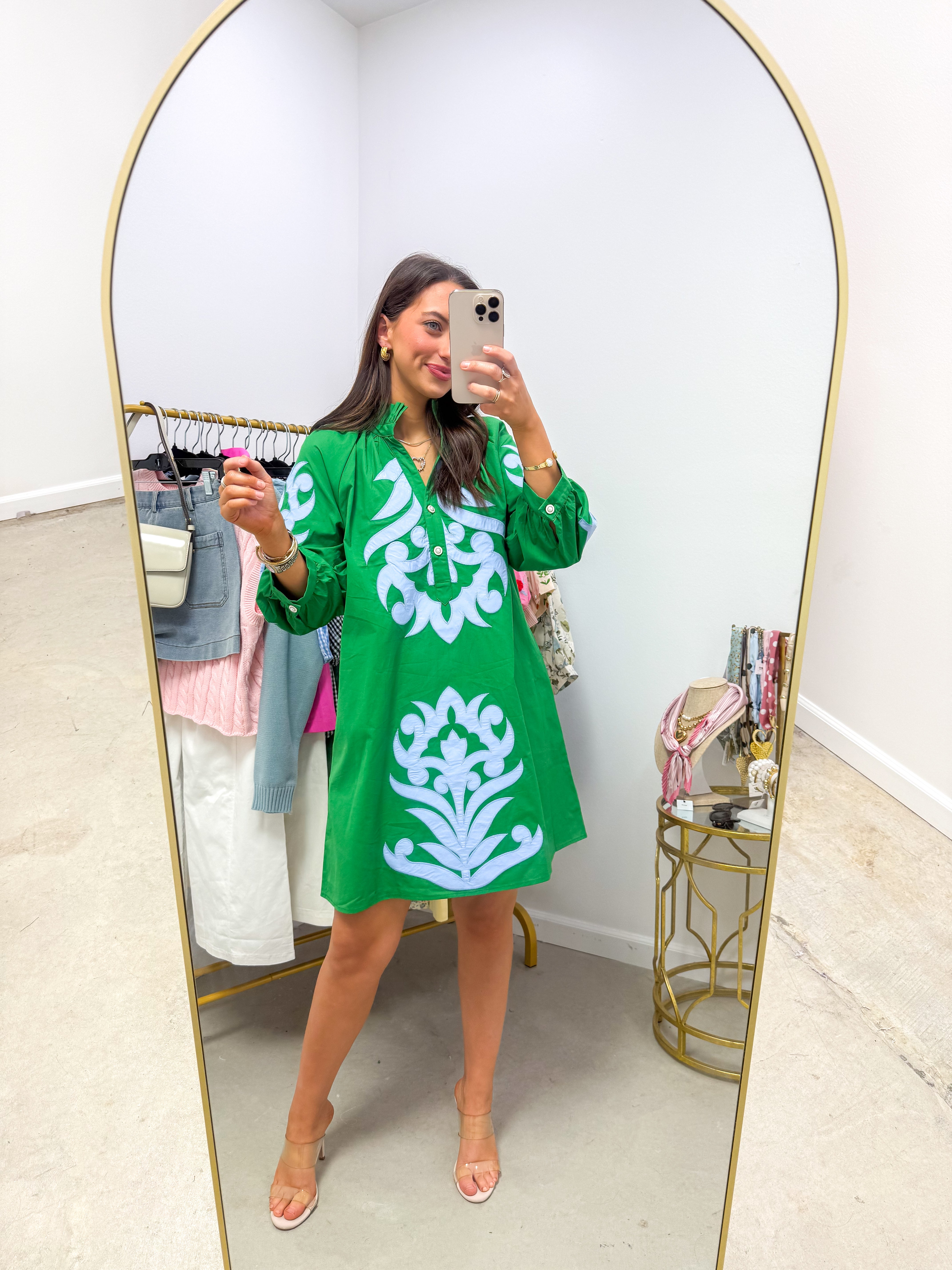 Sunday Best Kelly Green Dress