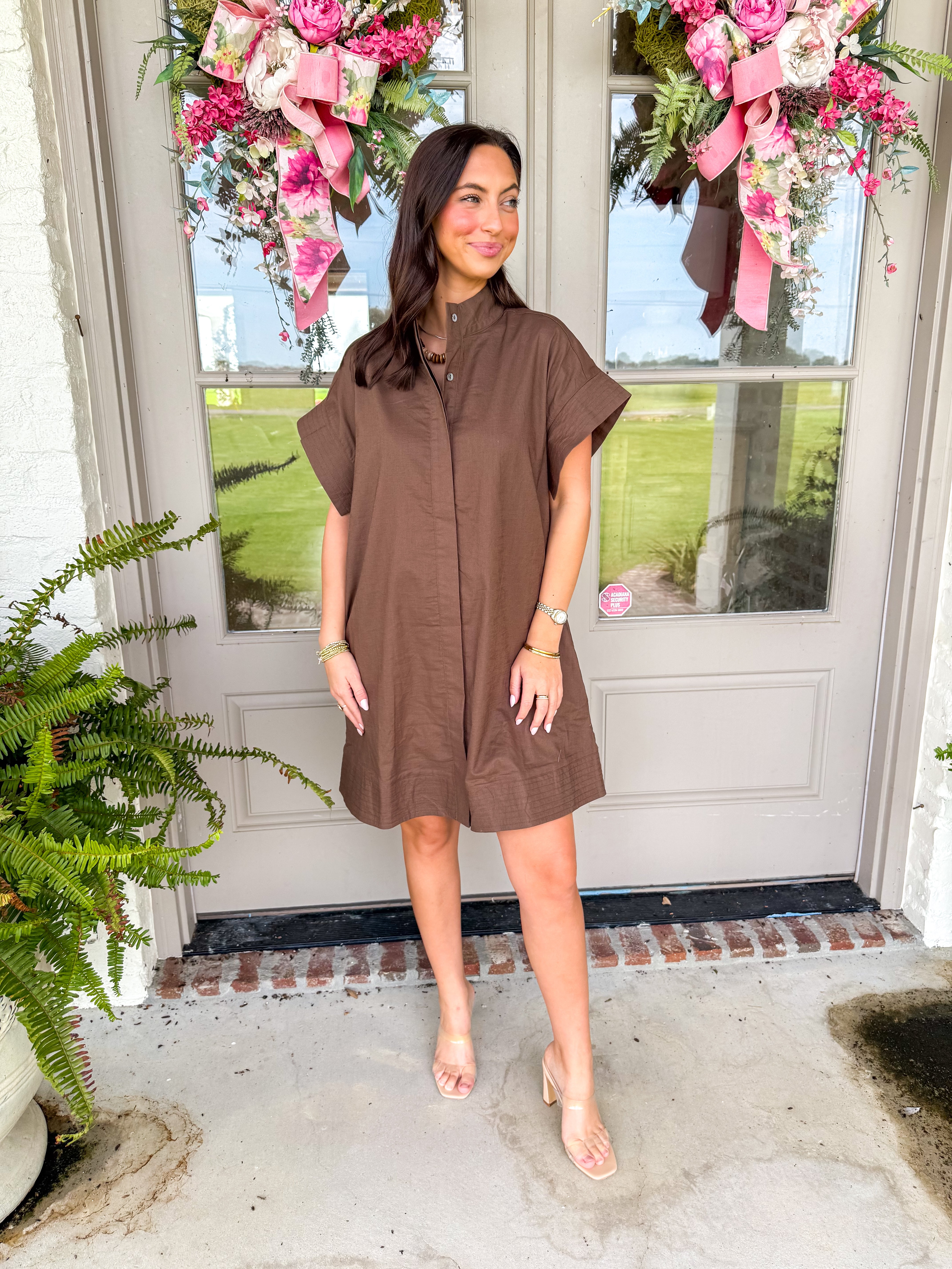 The Mocha Mini Dress