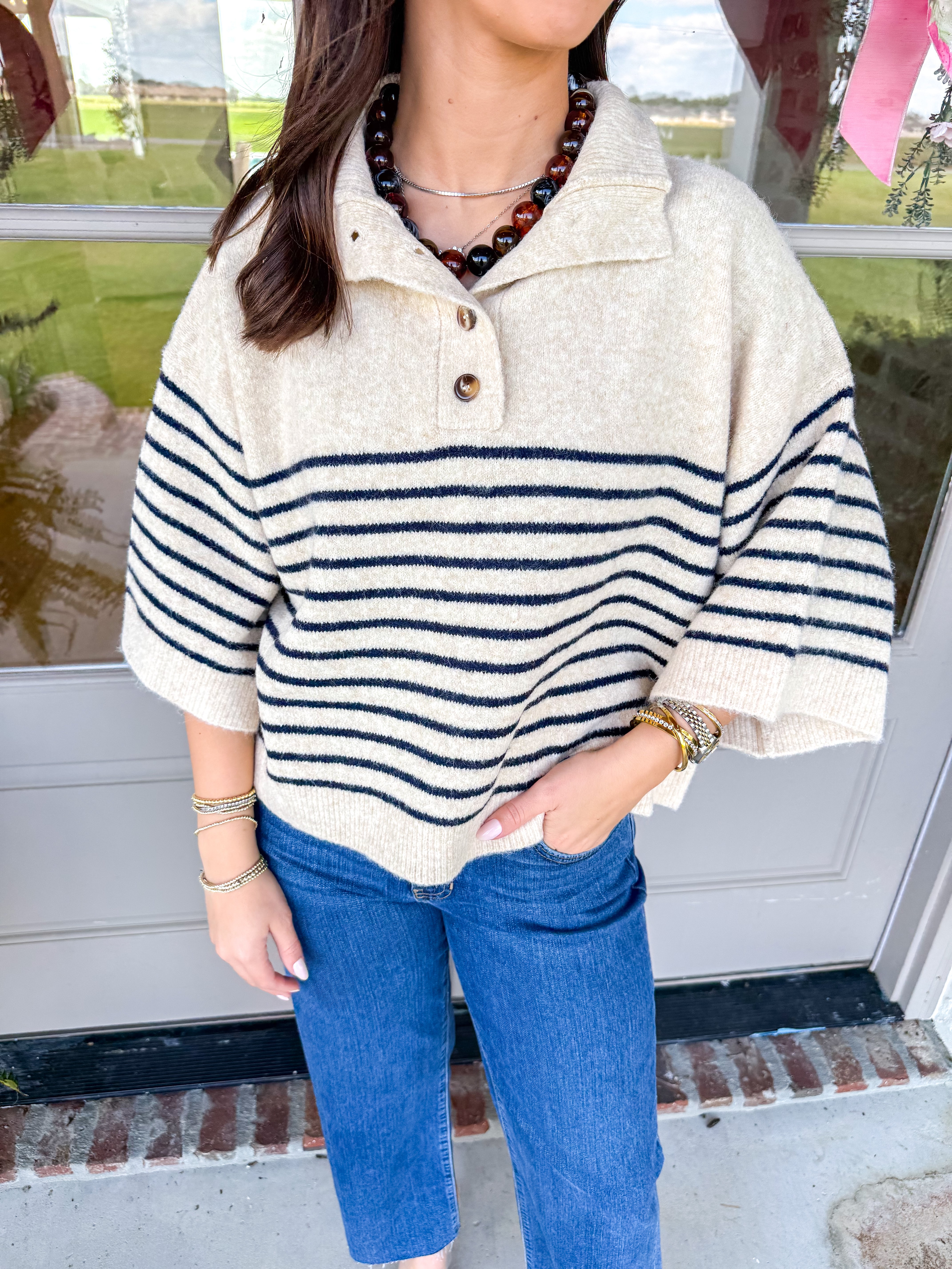 Breton Breeze Knit Top