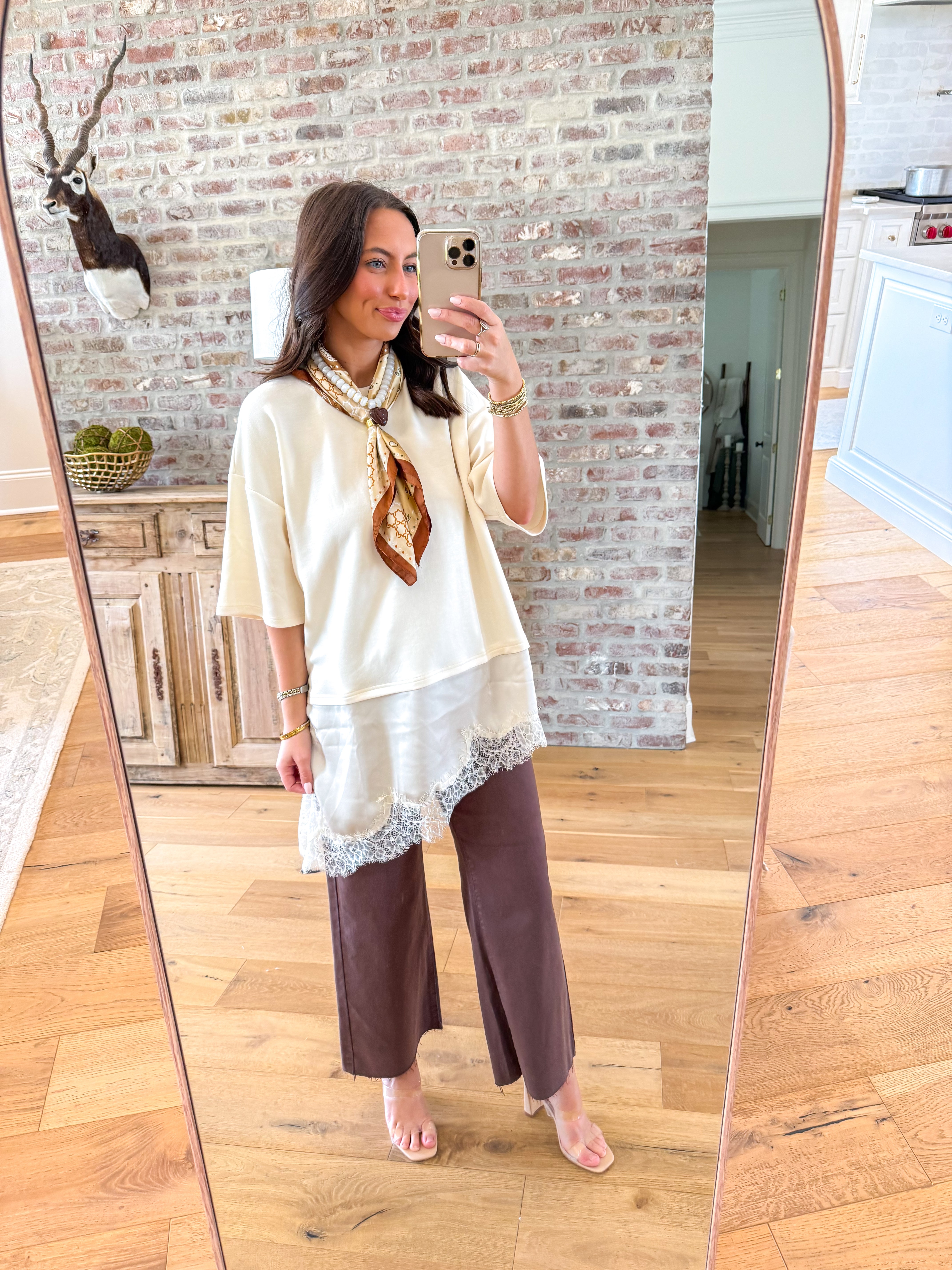 Espresso Slim Wide Leg