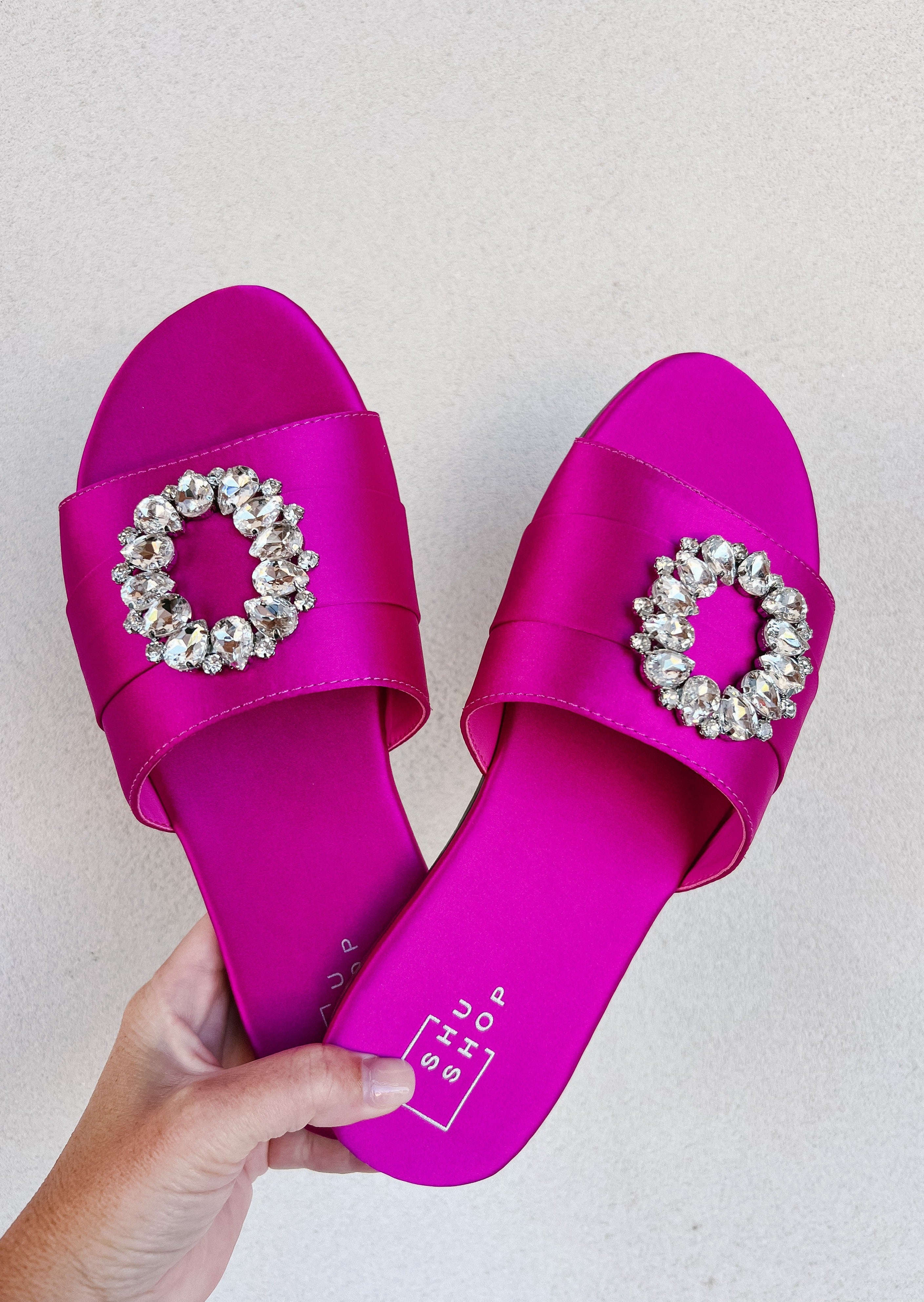 Dionne Magenta Sandals