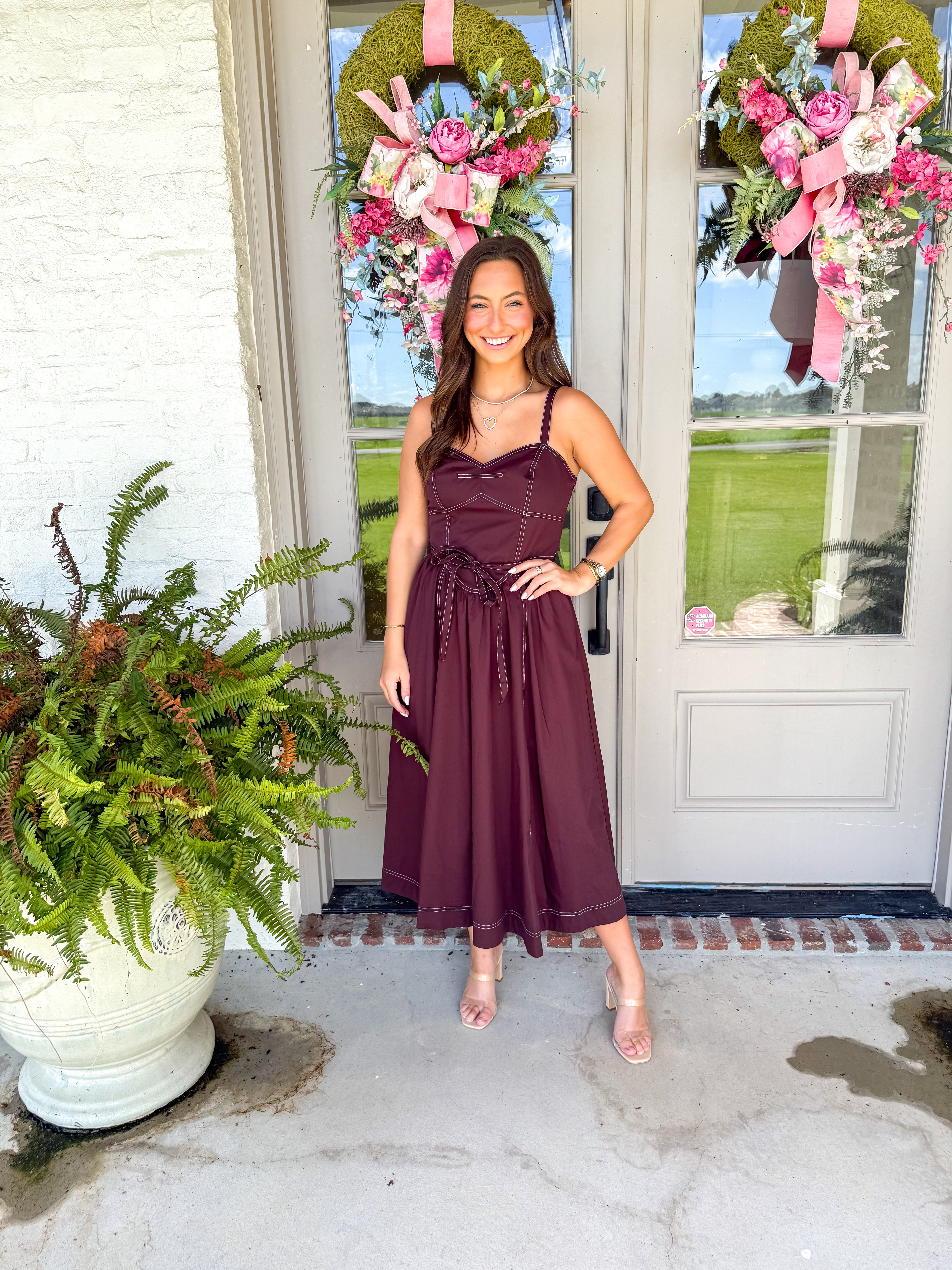 Chocolate Chip Midi Dress