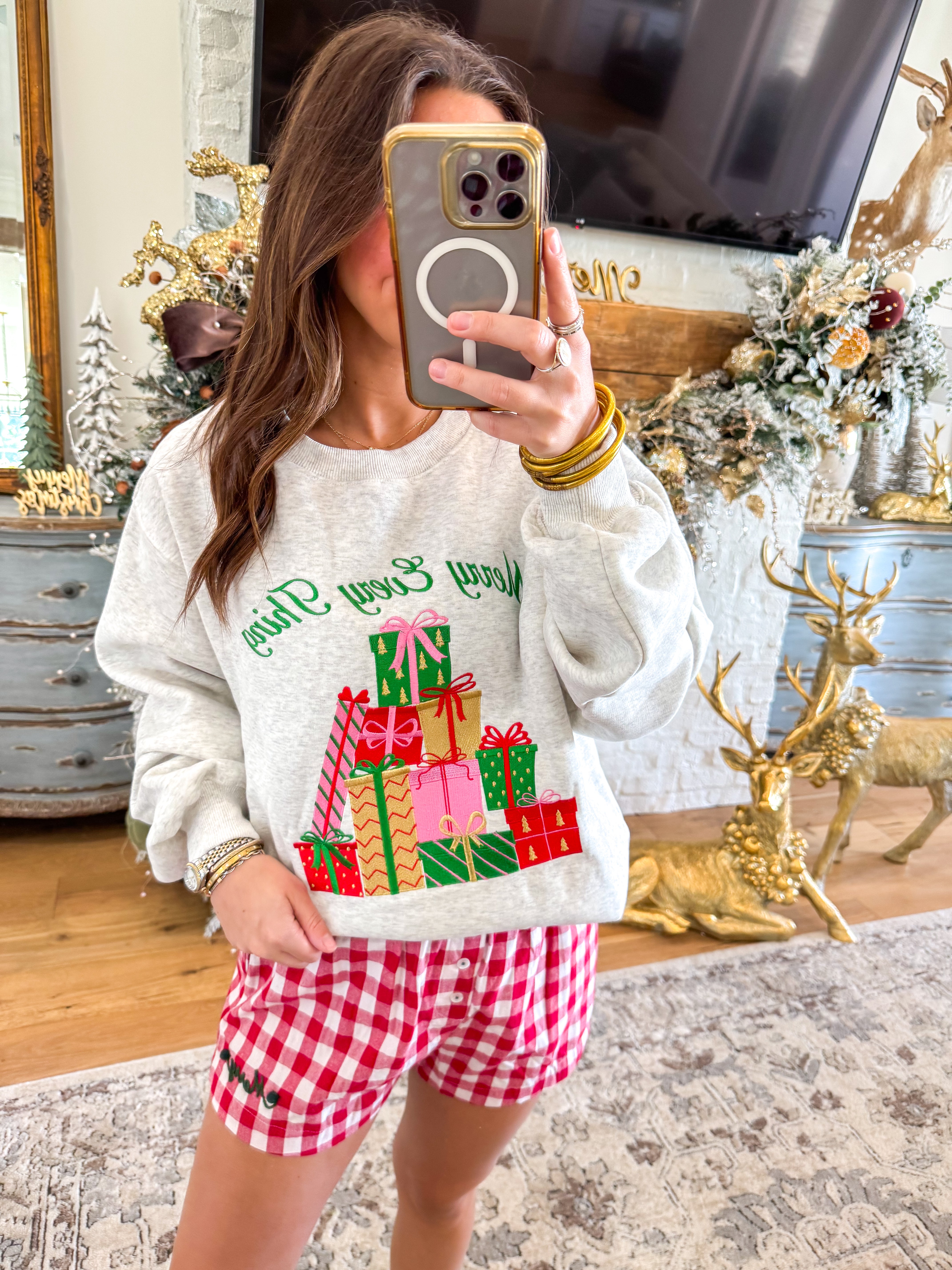 Merry Everything Fleece Sweatshirt