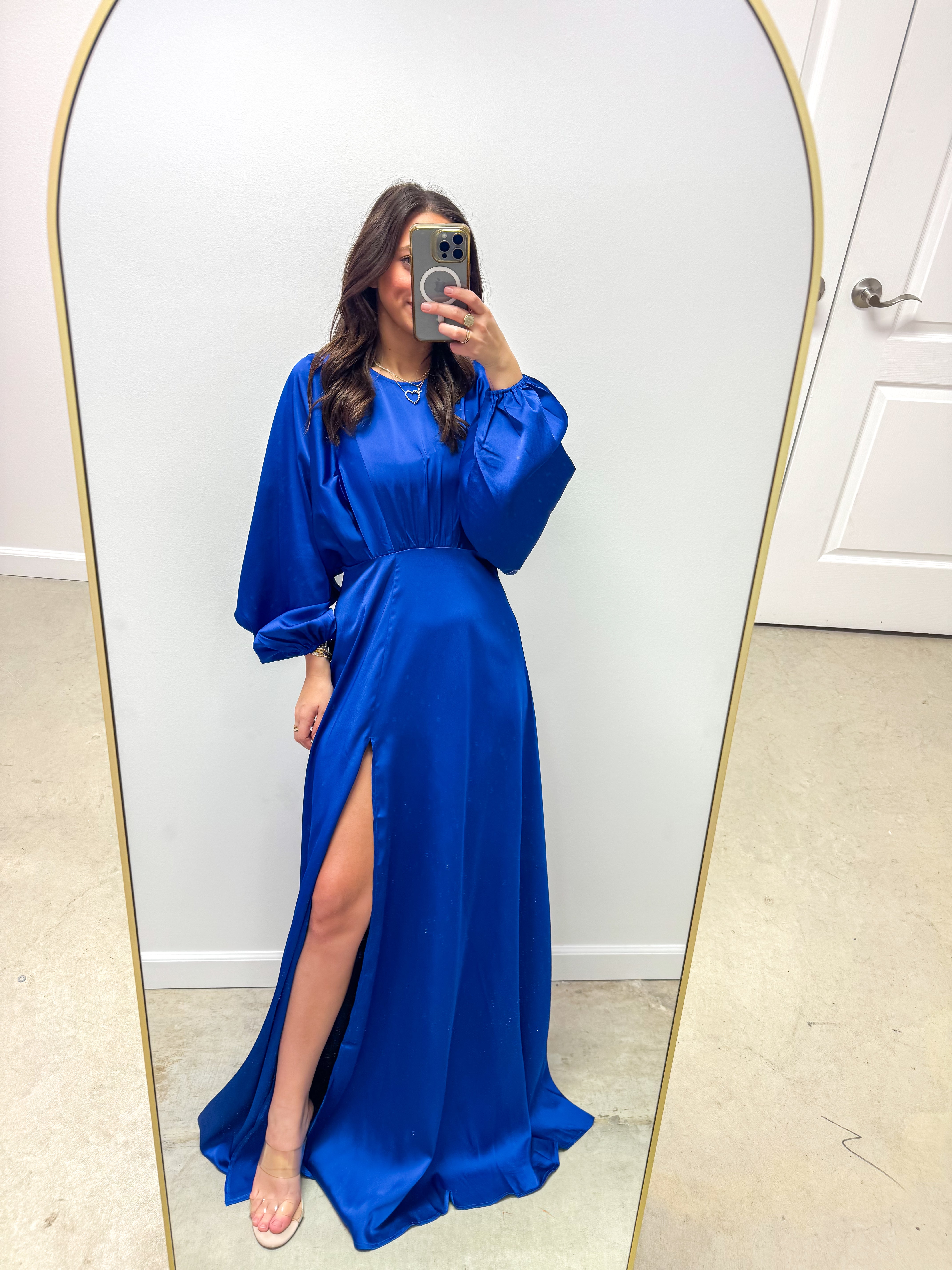 Maison Royale Blue Ball Gown