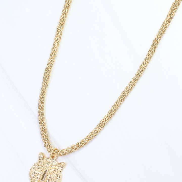Corie Cord Necklace Tiger Gold (PREORDER 08/10)