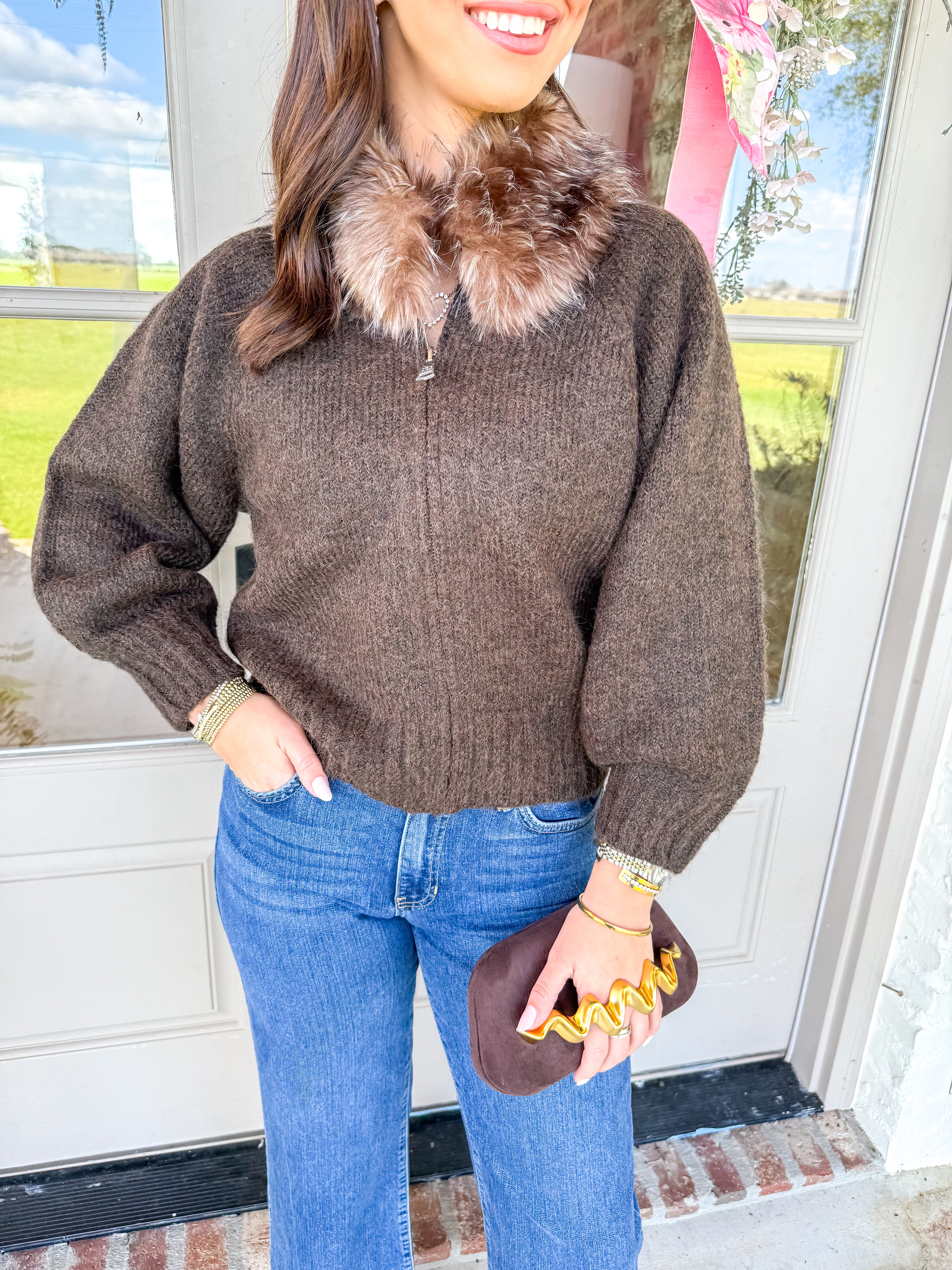 Odessa Sweater Dark Espresso