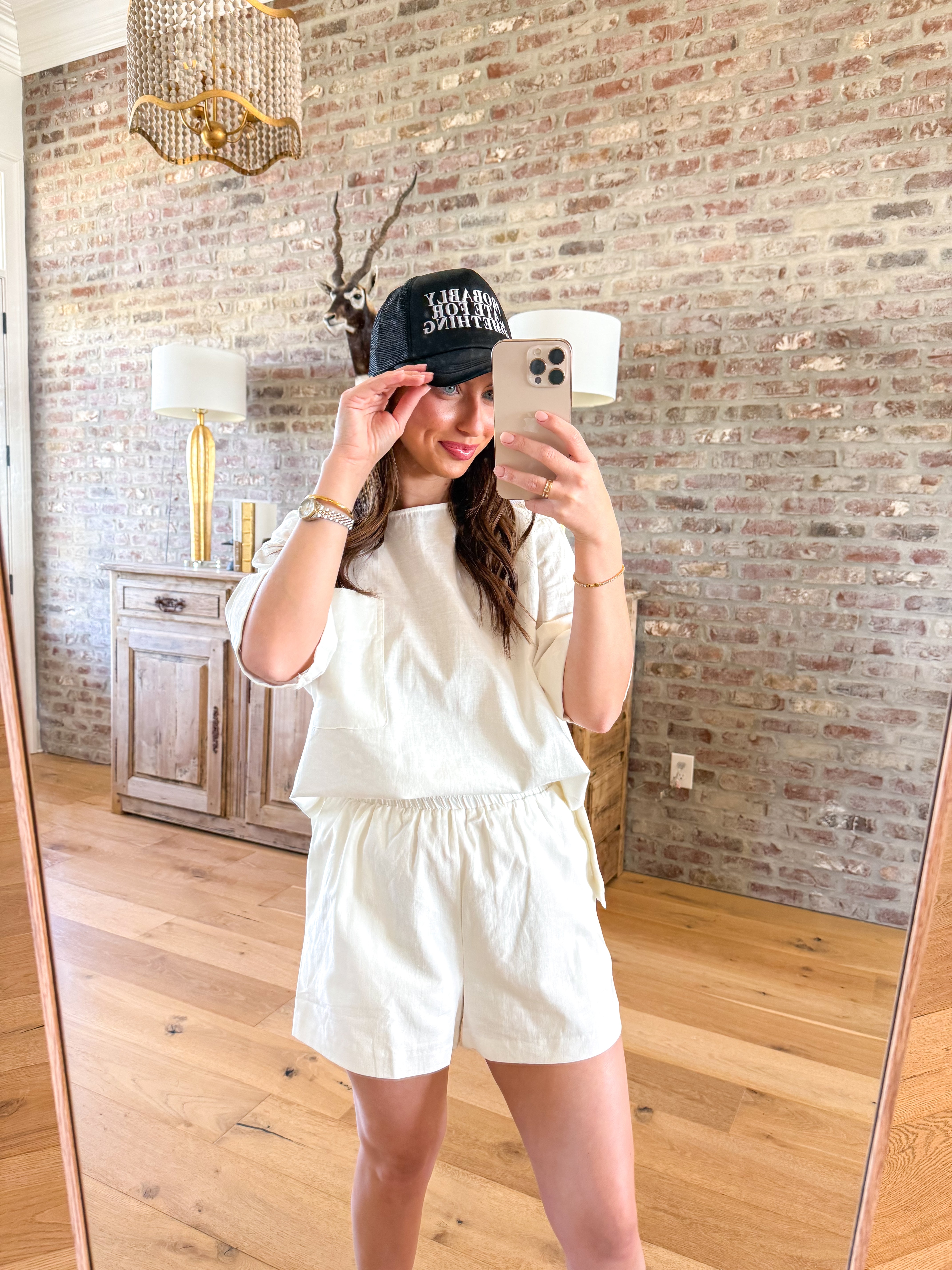Henry Off White Linen Set